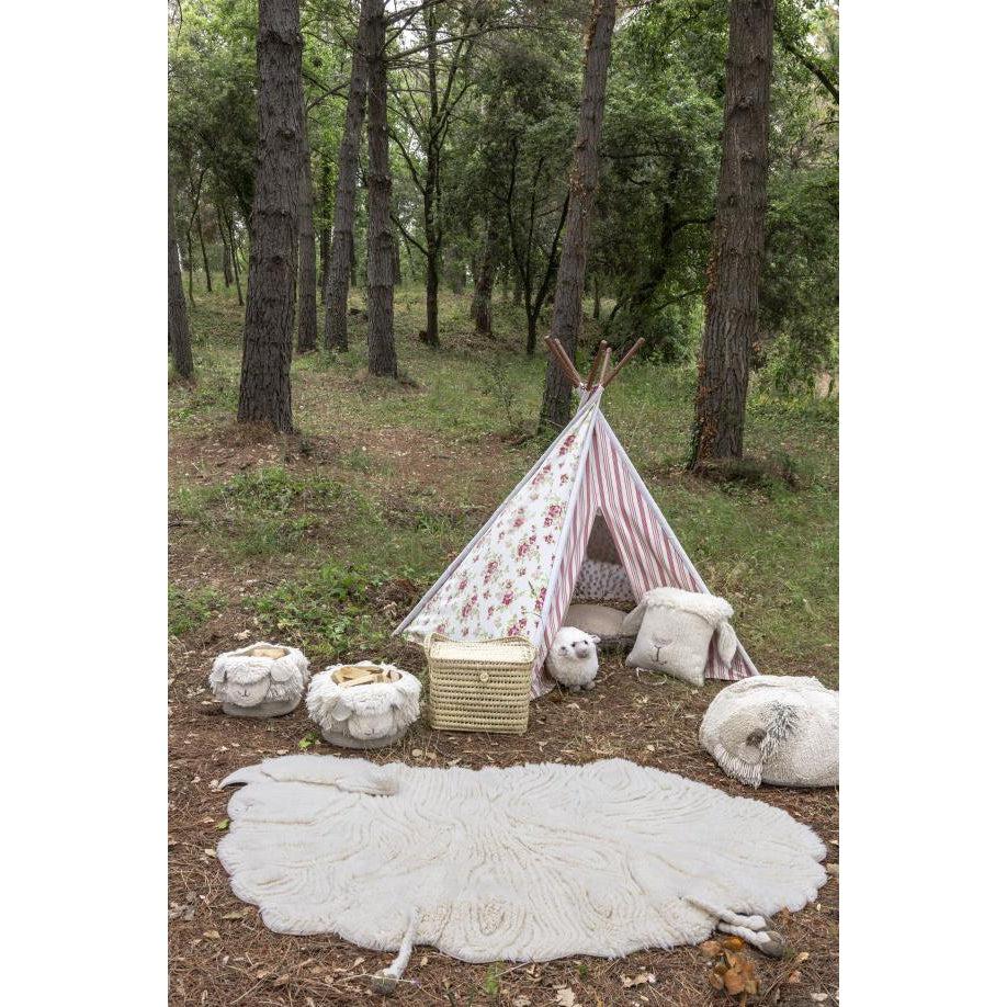 Pink Nose Sheep Woolable Basket、mySite、gigharbornorthrealestate