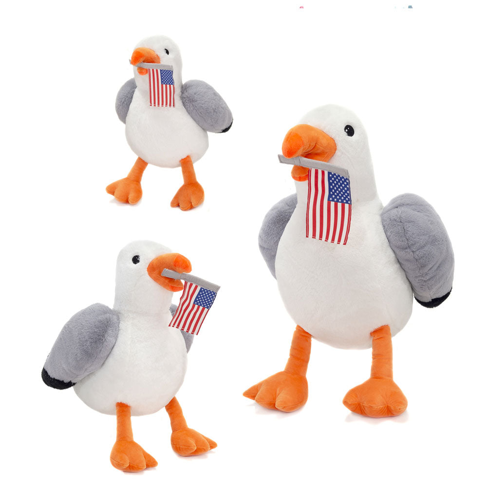 10IN SEAGULL WITH AMERICAN FLAG、mySite、g9winljtr