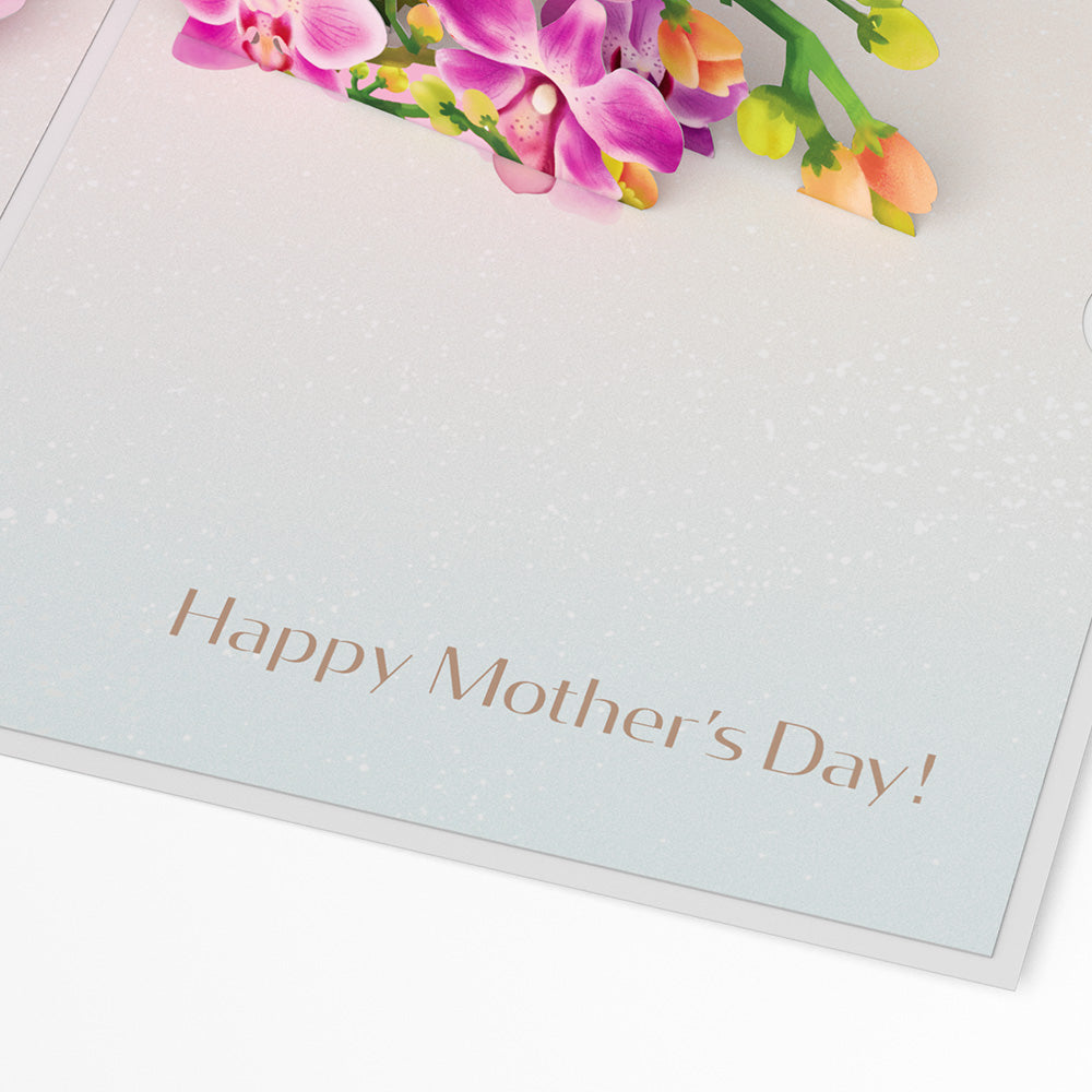Mother’s Day Orchid Pop-Up Card、mySite、solidvoid