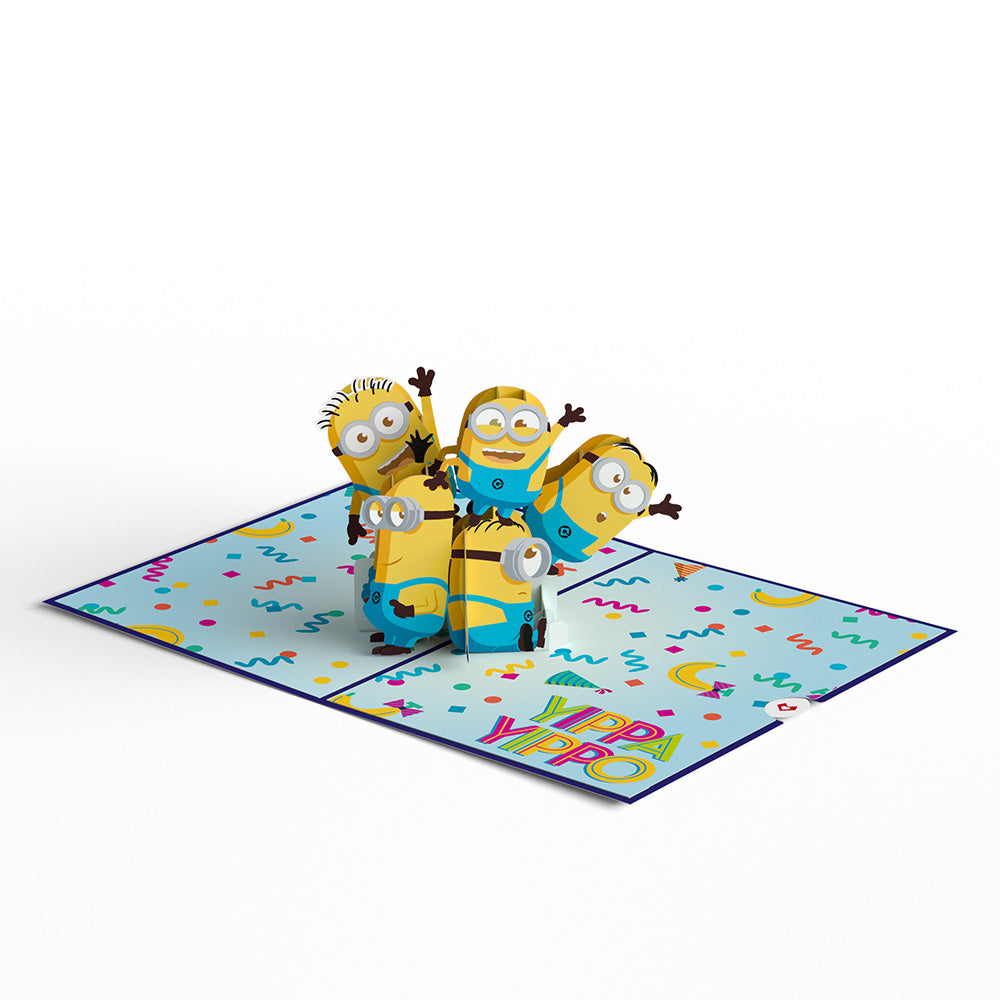 Minions Bello Birthday! Pop-Up Card、mySite、solidvoid