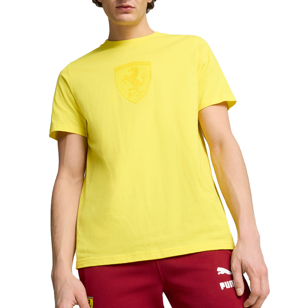 Scuderia Ferrari Graphic Crew Neck Short Sleeve T-Shirt、mySite、gtrtttuynbv