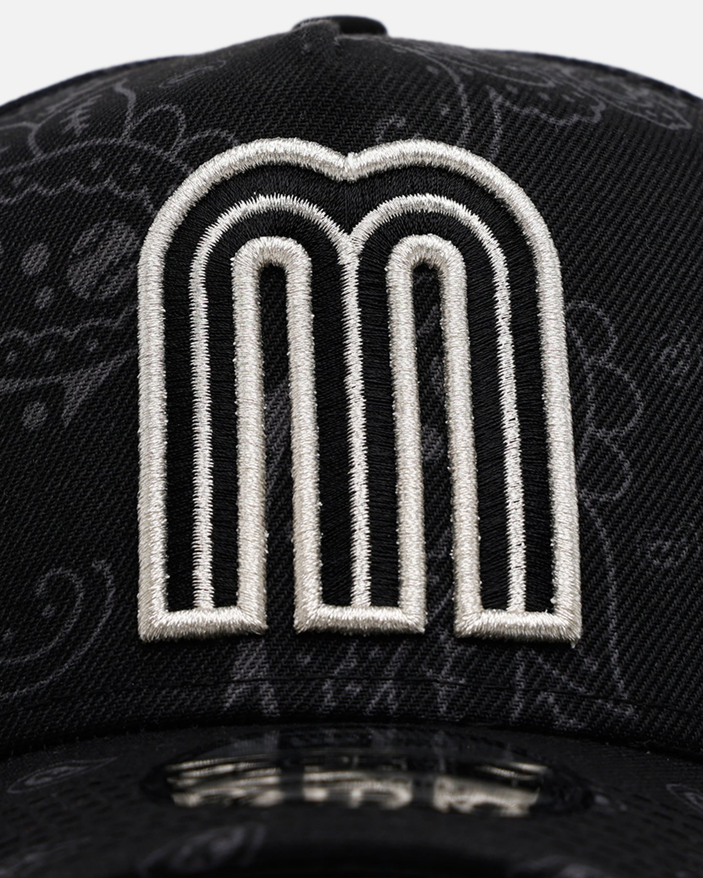 New Era Mexico National Baseball Team 'Tonal Paisley' 9FORTY A-Frame Snapback Black、mySite、zt4zffjzw