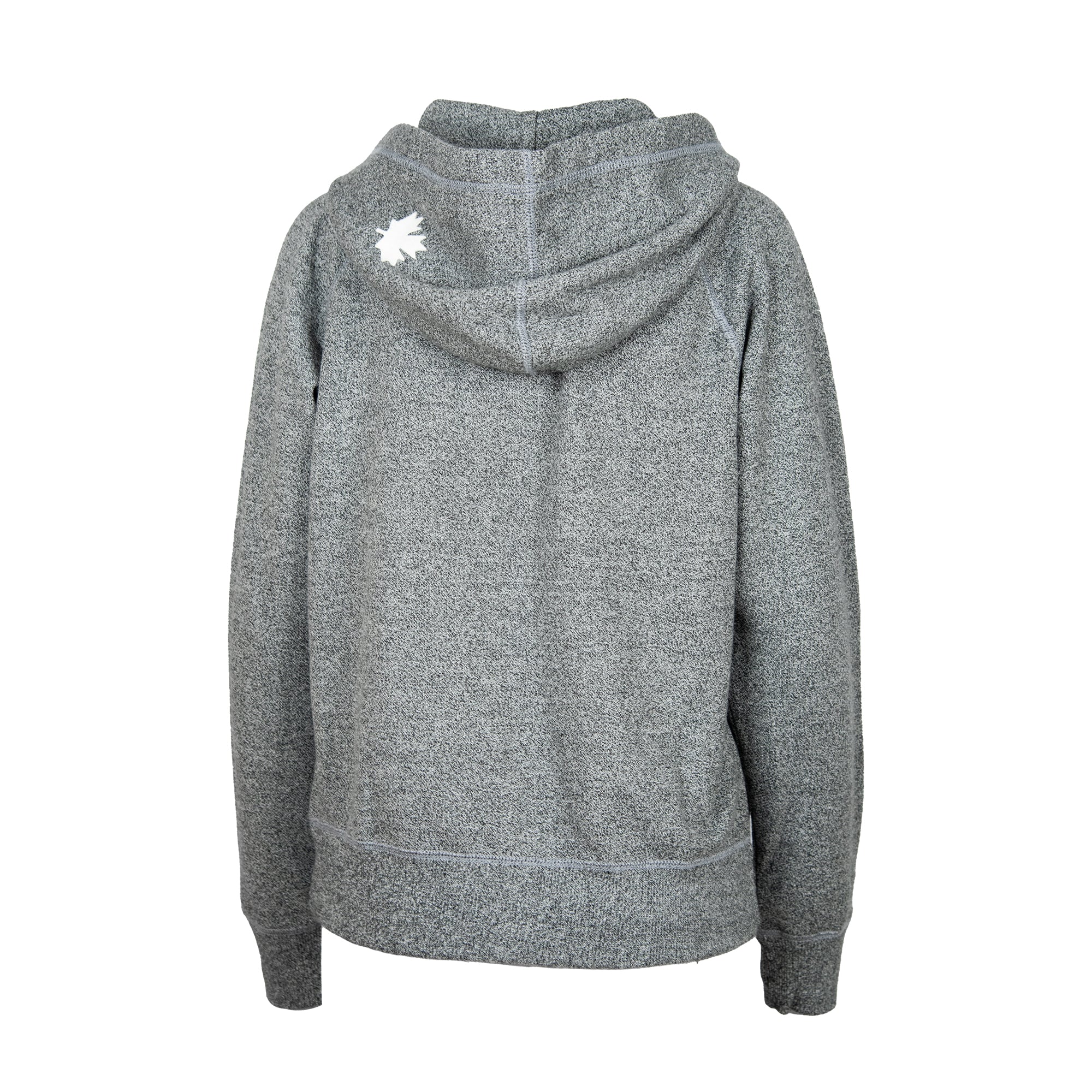 Salt & Pepper Full Zip Hoody