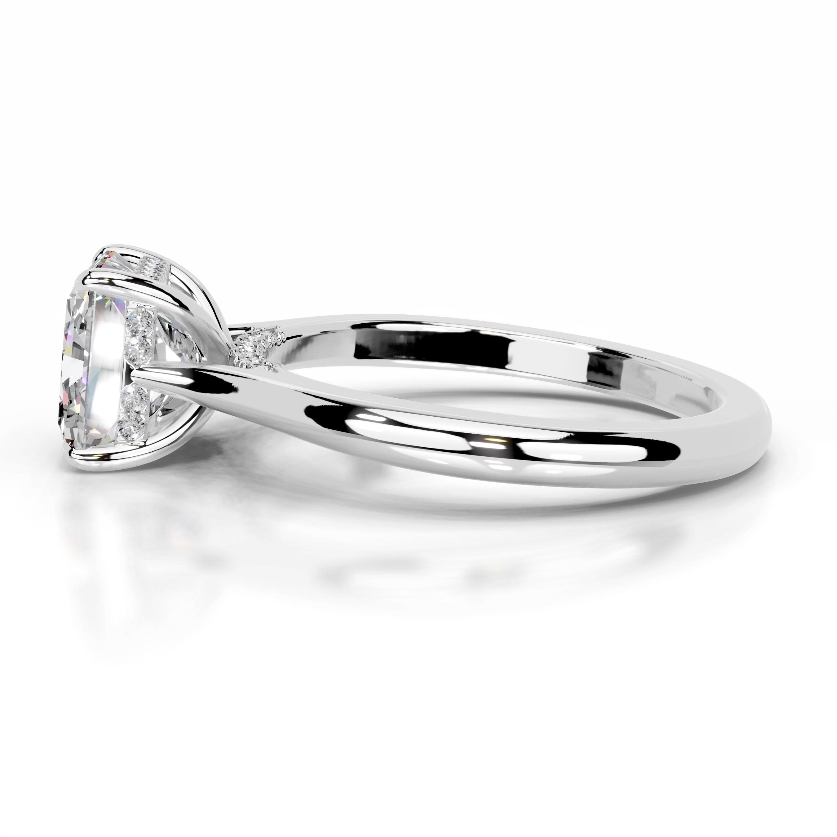 Cardinia Moissanite & Diamond Ring - Platinum、mySite、hinf8tx79