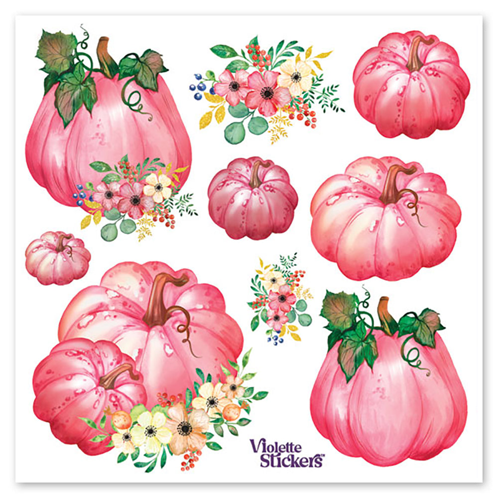  Pink Pumpkins Stickers、mySite、ghnorth