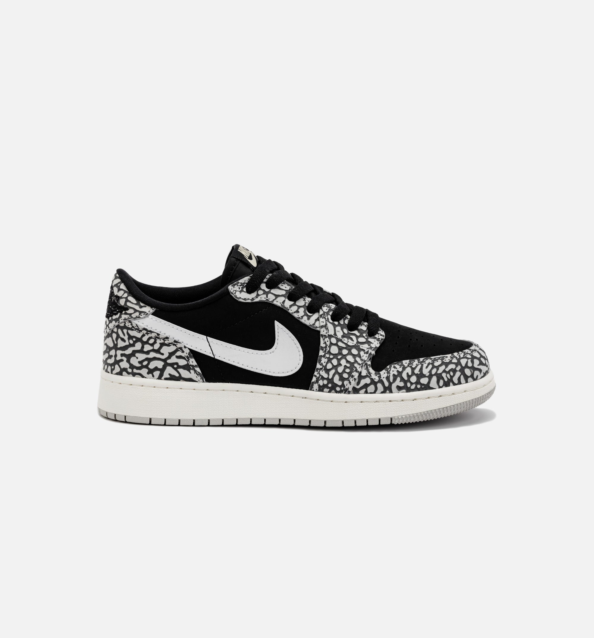 Air Jordan 1 Retro Low OG Black Cement Grade School Lifestyle Shoe - Black/Grey、mySite、dreamappss