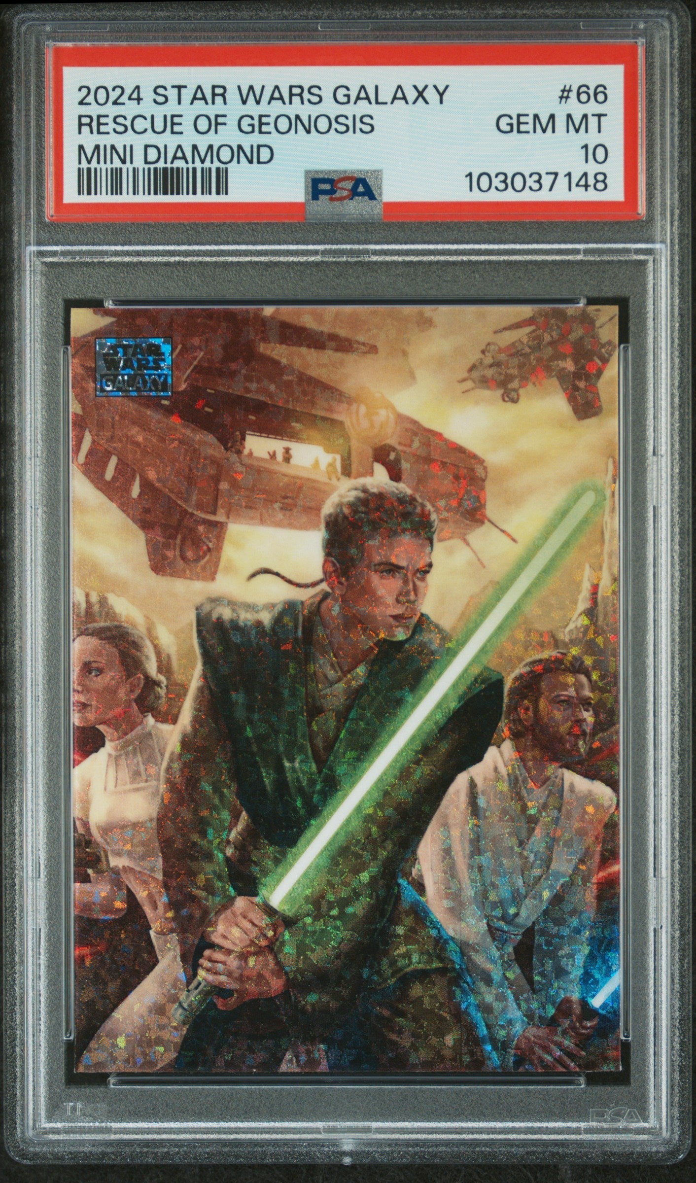 Rescue Of Geonosis #66 Mini Diamond PSA 10 Topps Chrome Star Wars Galaxy 2024、mySite、waistdrama
