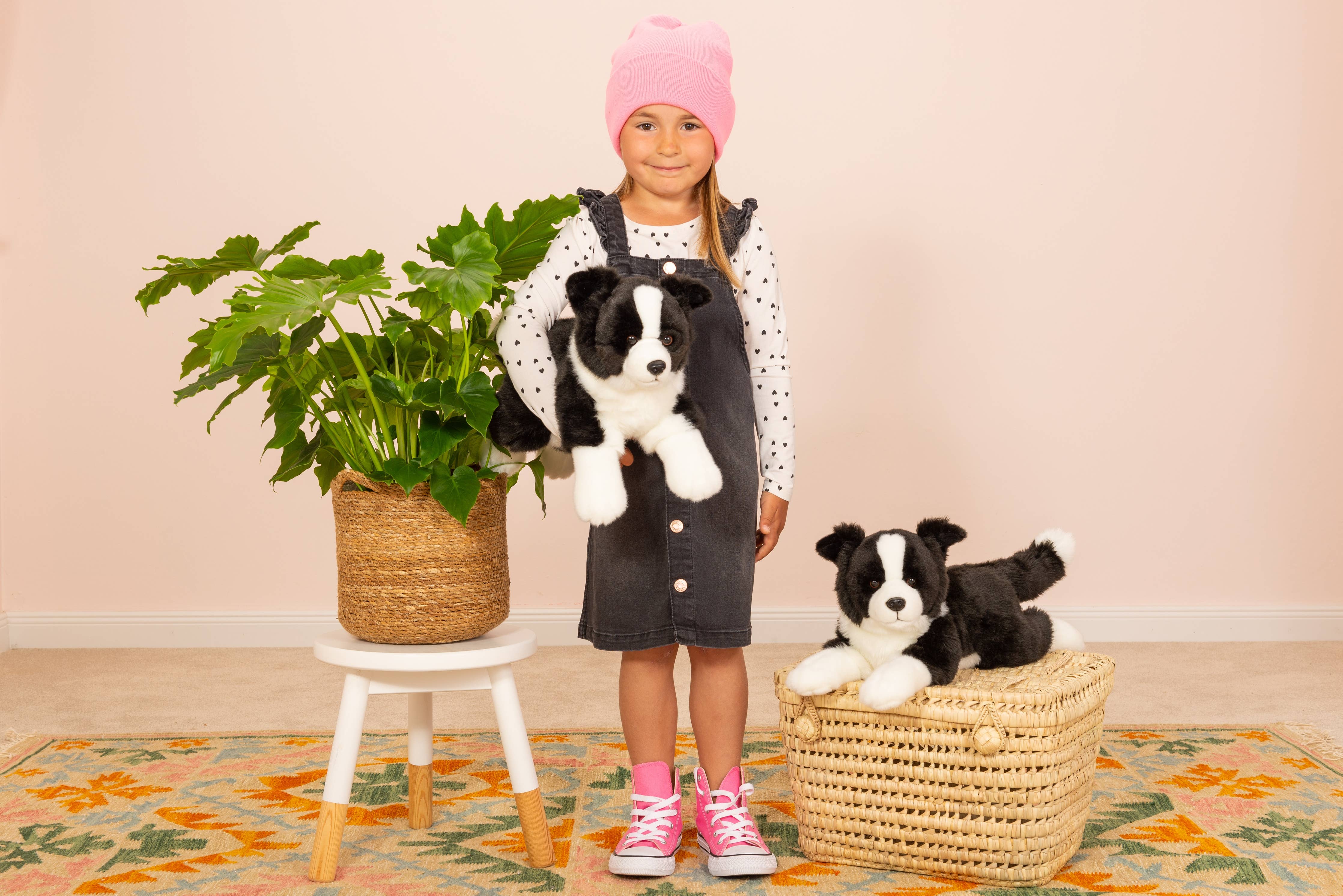 Floppy Soft Border Collie Lying 45 cm by Teddy Hermann、mySite、g9winljtr