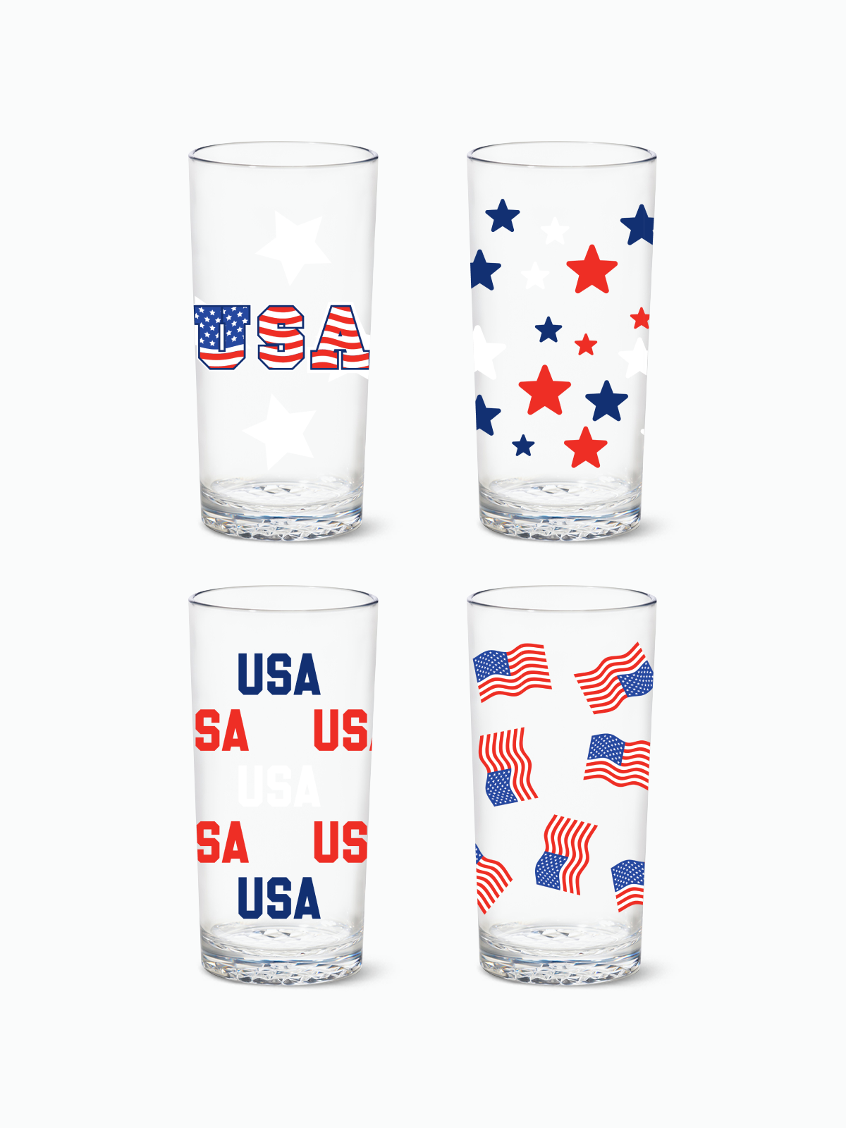 American Pride 2.0 - RESERVE 14oz Highball Tritan Copolyester Glass、mySite、camillekostekn