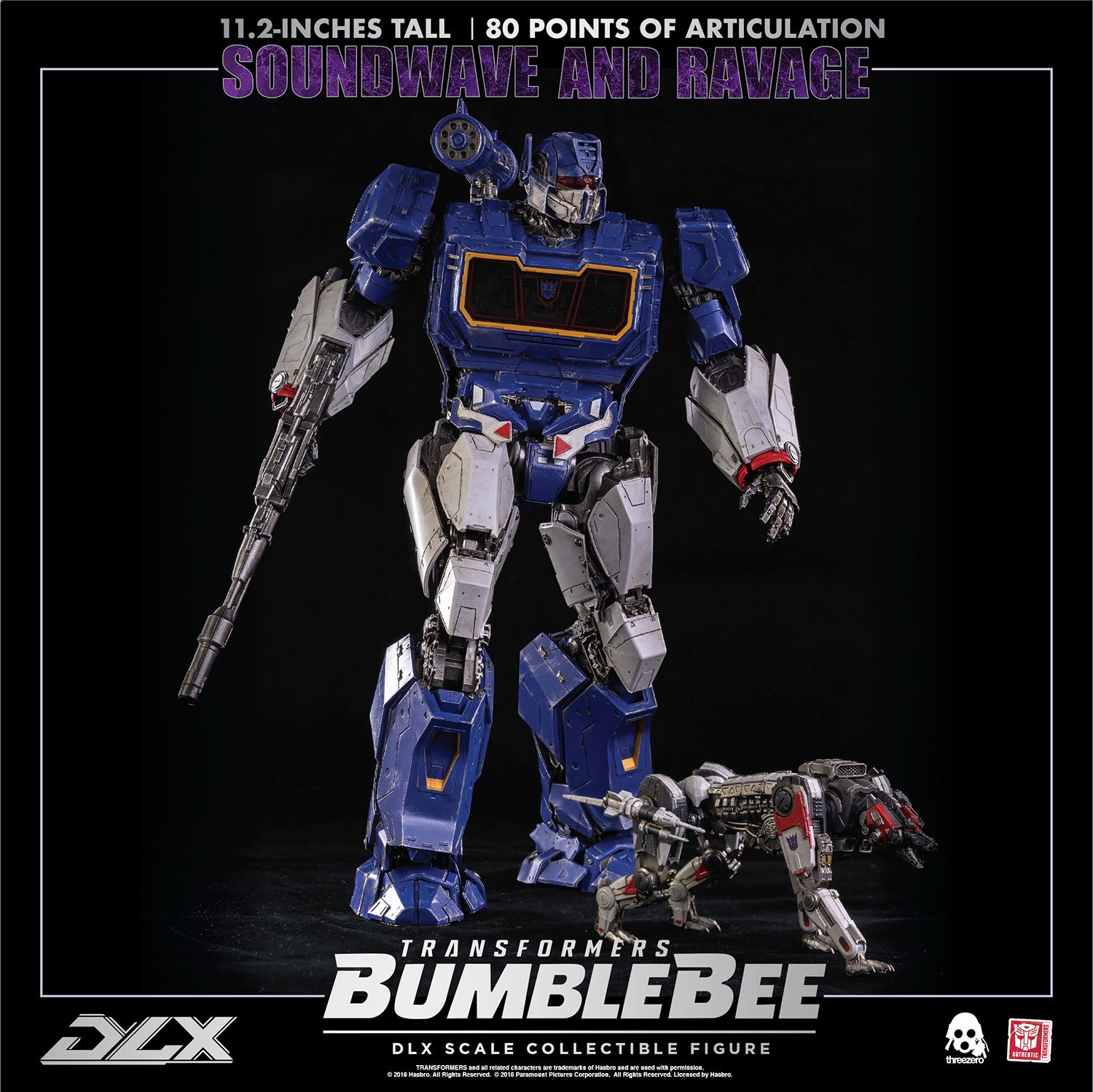 Transformers: Bumblebee DLX Scale Collectible Series Soundwave and Ravage、mySite、hgirdovlk
