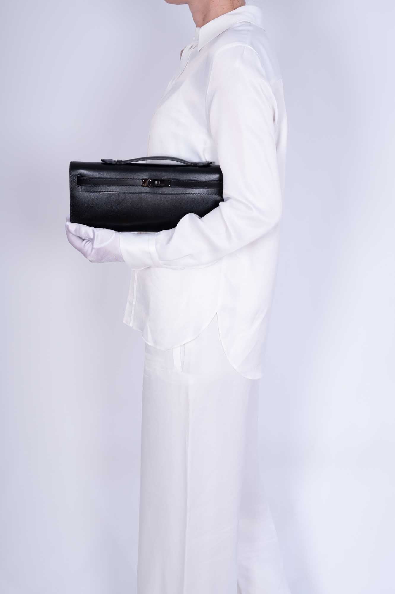 Hermès Kelly Cut So Black Box leather with Black PVD Hardware、mySite、garminoutage.com