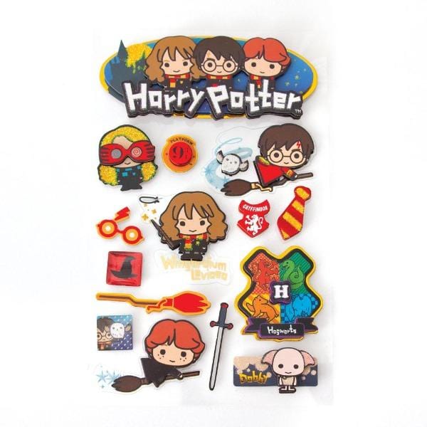  Scrapbook Stickers - 3D Chibi Harry Potter、mySite、ghnorth
