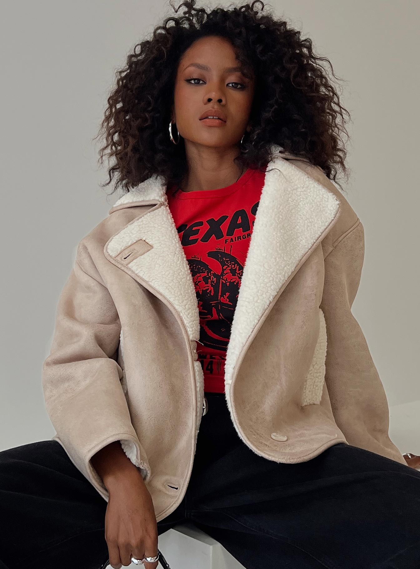 Baxley Jacket Beige、mySite、solidvoid