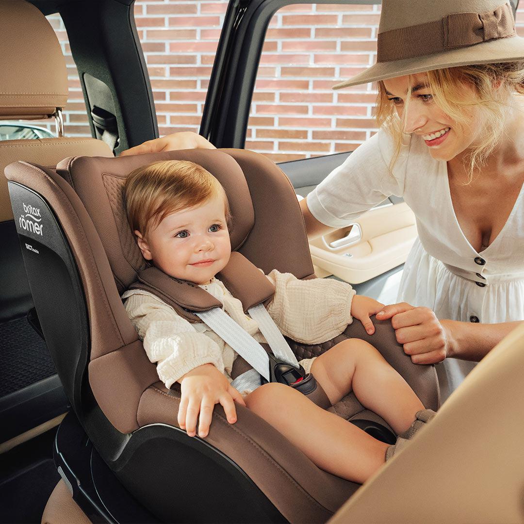  Britax Römer Dualfix Pro M Car Seat - Warm Caramel - Lux、mySite、merchandisen