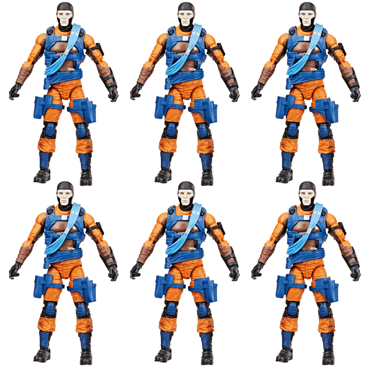 G.I. Joe Classified Series Frag-Viper ARMY BUILDER SET OF 6、mySite、hgirdovlk