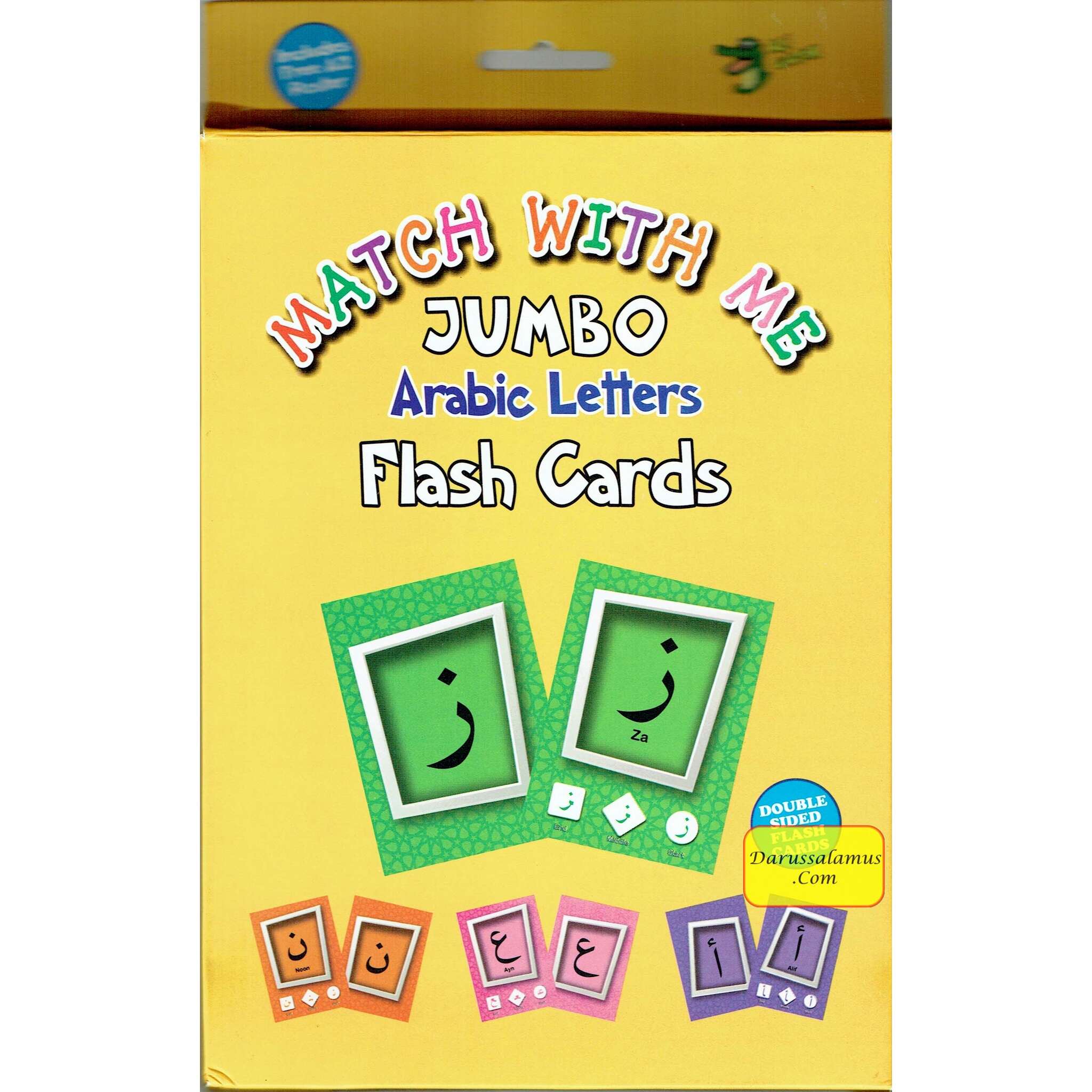 Match with Me Jumbo Arabic Letters Flash Cards、mySite、topwebapps