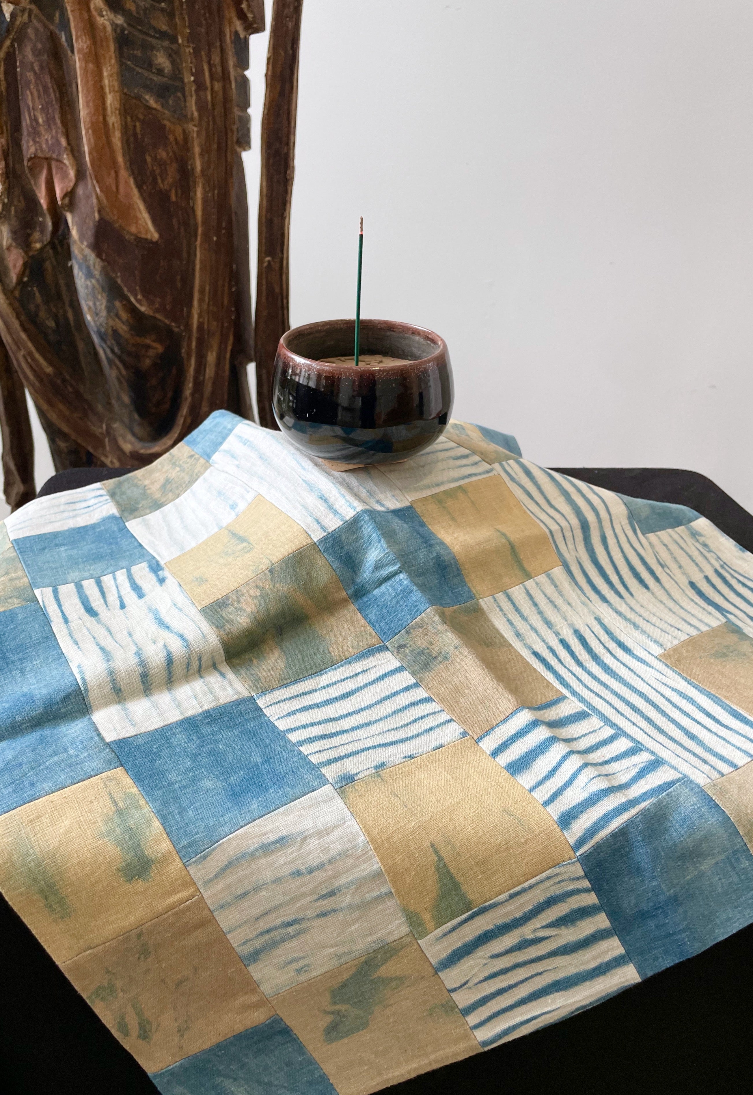 Altar Cloth- Tenkozan Shibori Patchwork、mySite、topwebapps