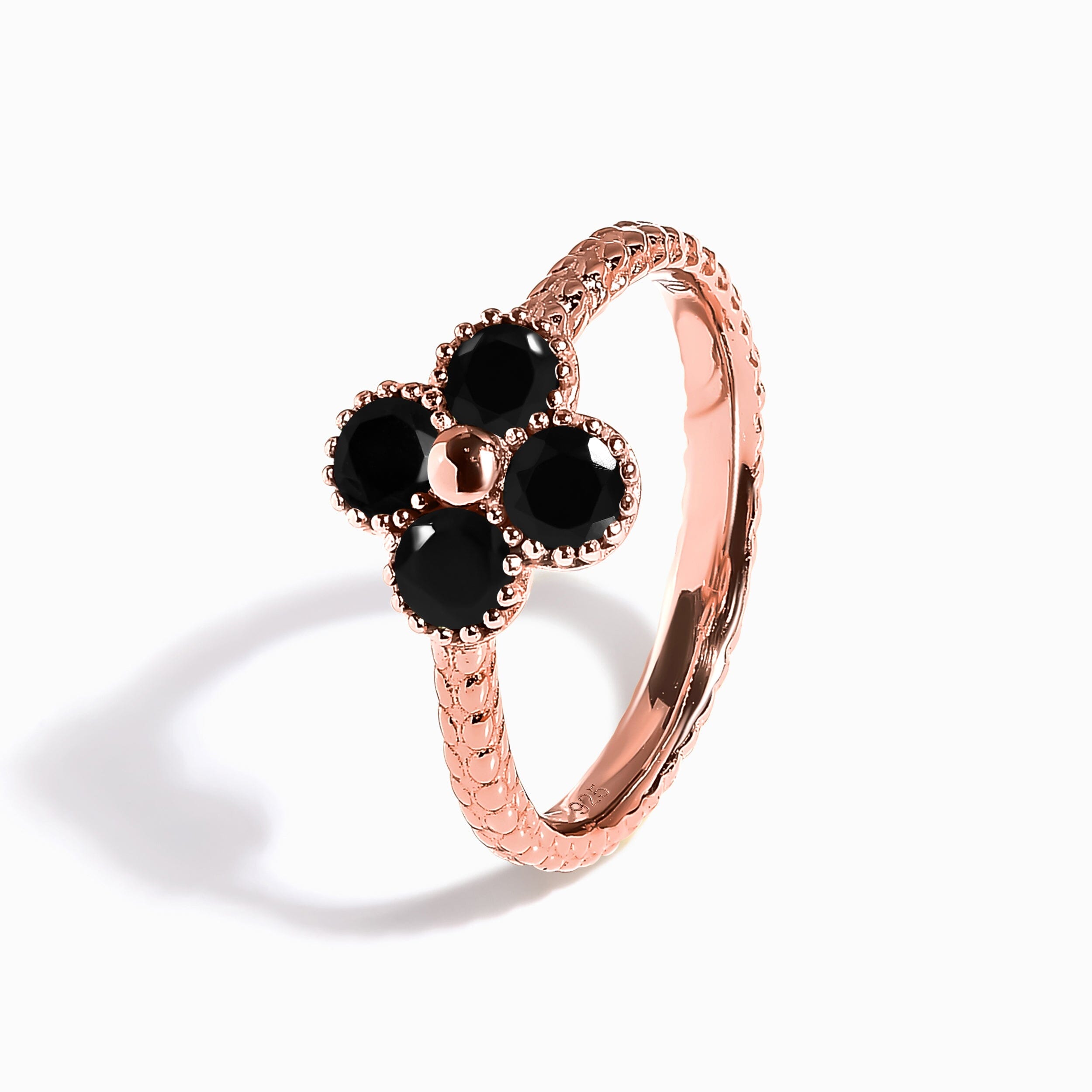 Lucky Me Ring - Black Obsidian、mySite、hinf8tx79