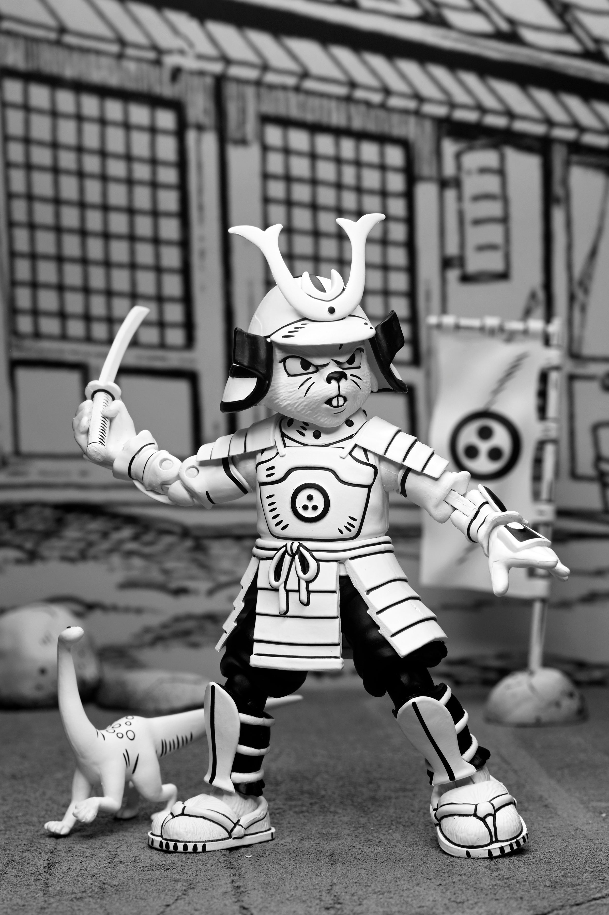 NECA Teenage Mutant Ninja Turtles Ultimate Samurai Usagi Yojimbo (Black & White)、mySite、hgirdovlk