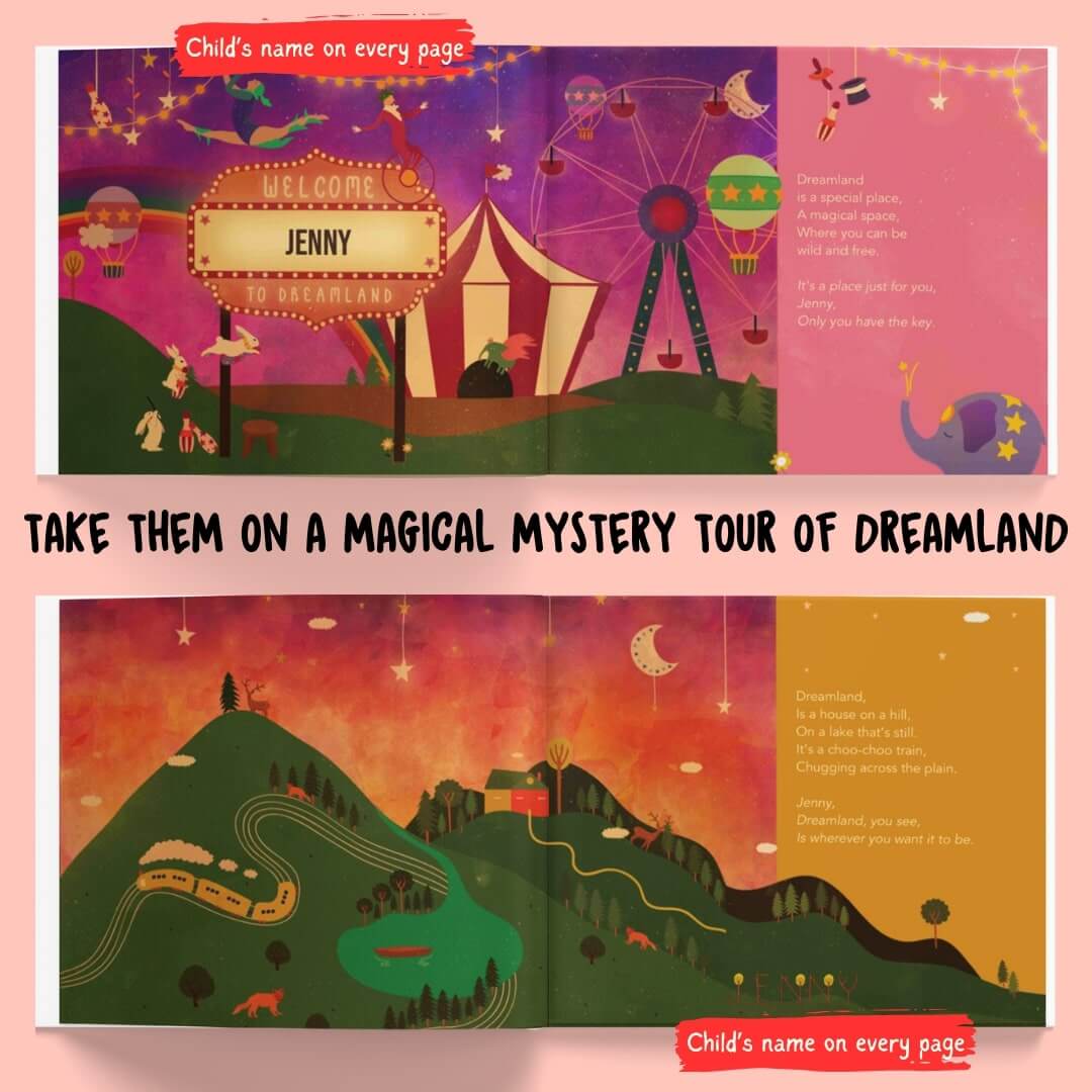  Personalized Book | I'm in Dreamland、mySite、layawaytickets