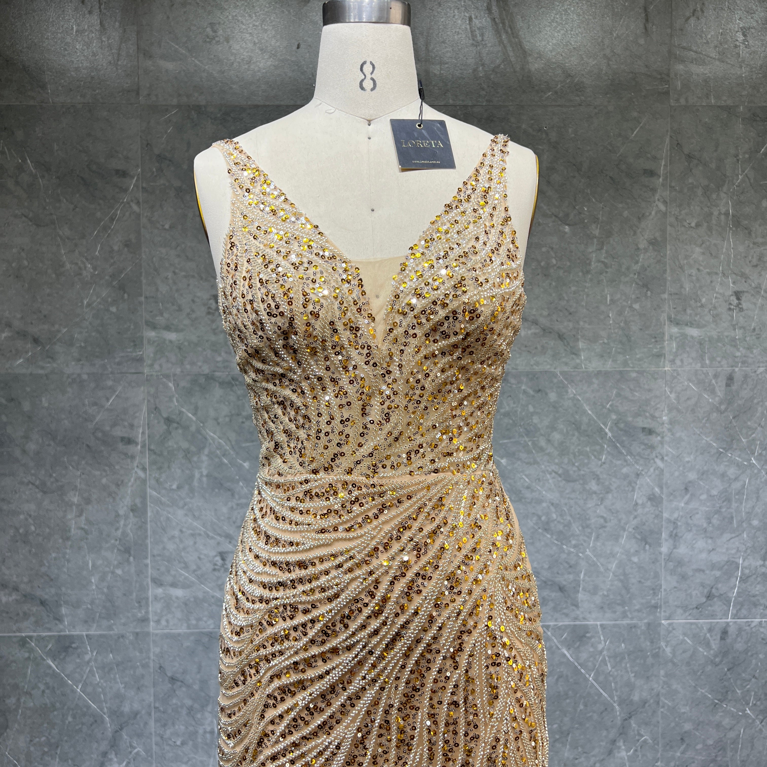  Gilded Gold Dress、mySite、merchandisen
