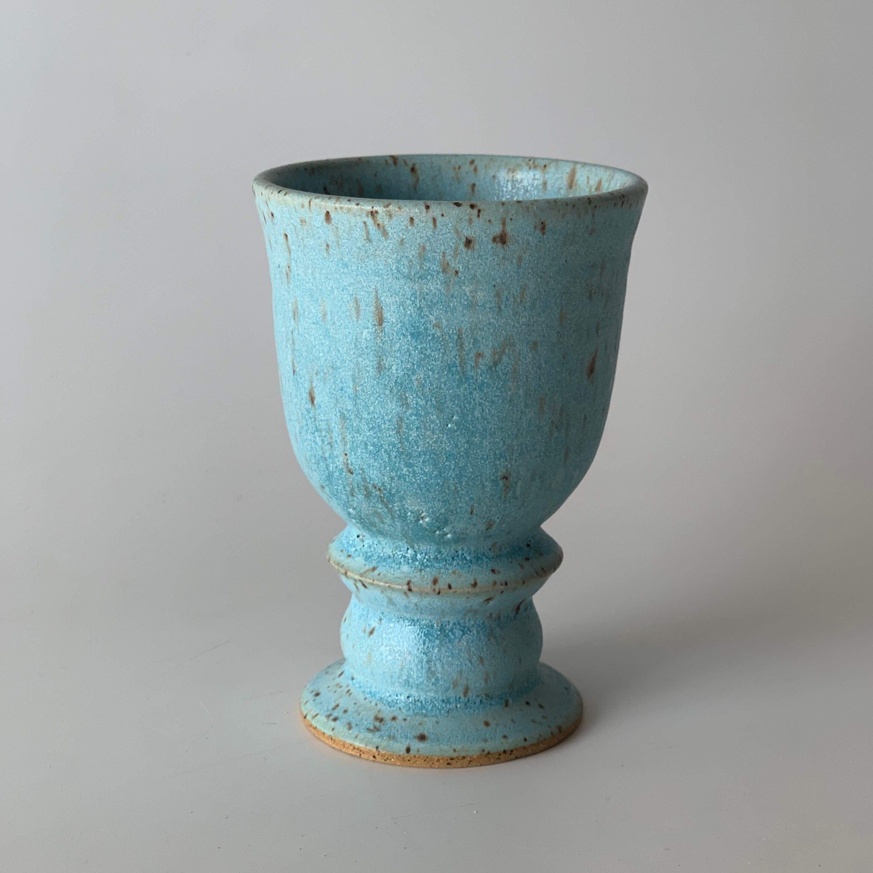 Ceramic Kiddush Cup by Rachael Pots - Robin's Egg Blue、mySite、topwebapps