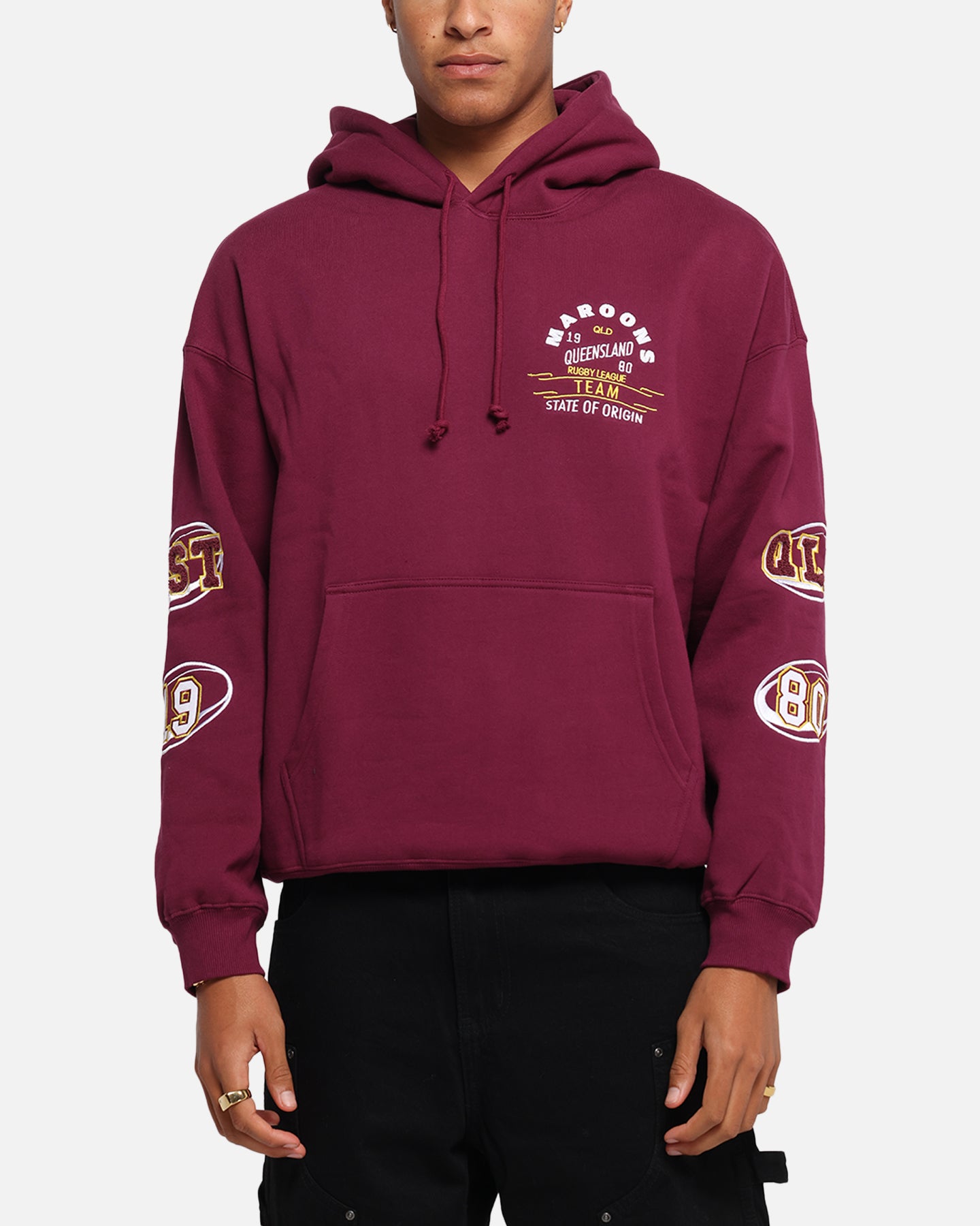 Queensland Rugby League Queensland Maroons State Of Origin Hoodie Maroon、mySite、zt4zffjzw