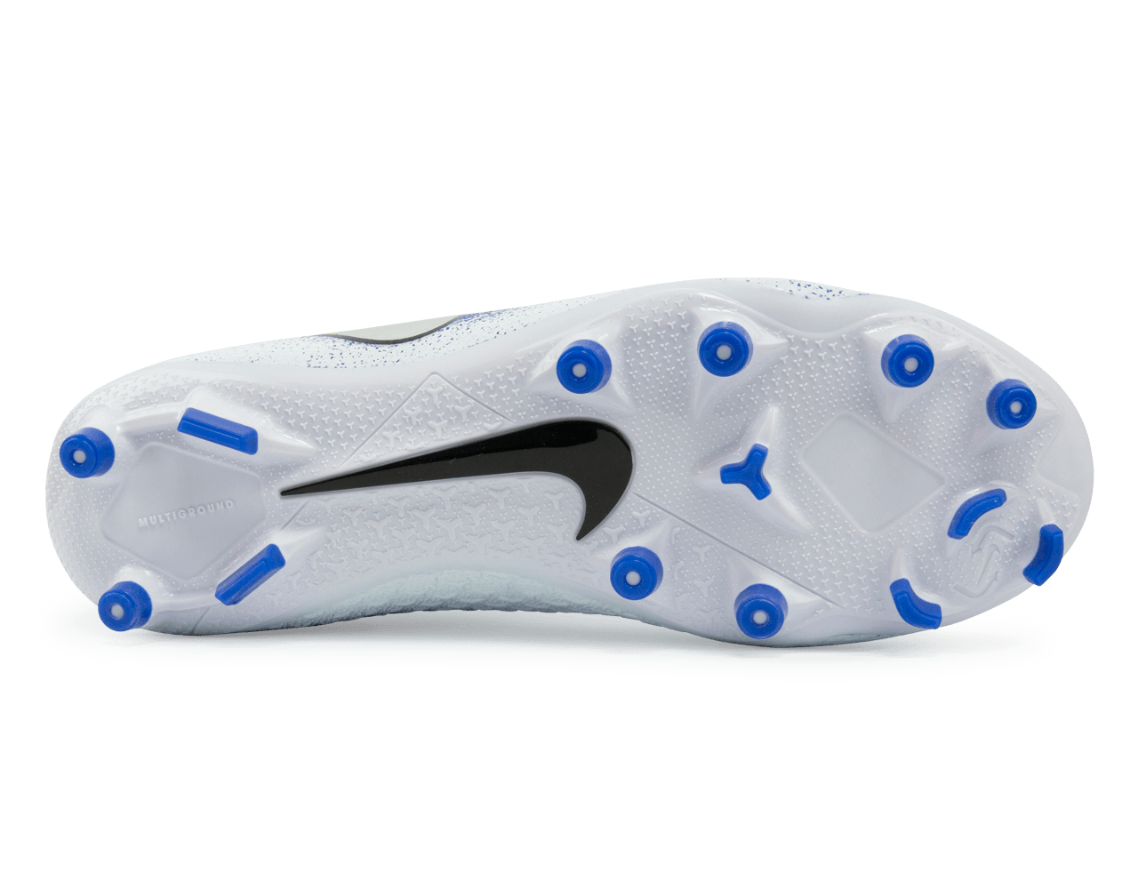 Nike Men's Phantom VSN Academy DF FG/MG Racer Blue/Chrome/White、mySite、noshort