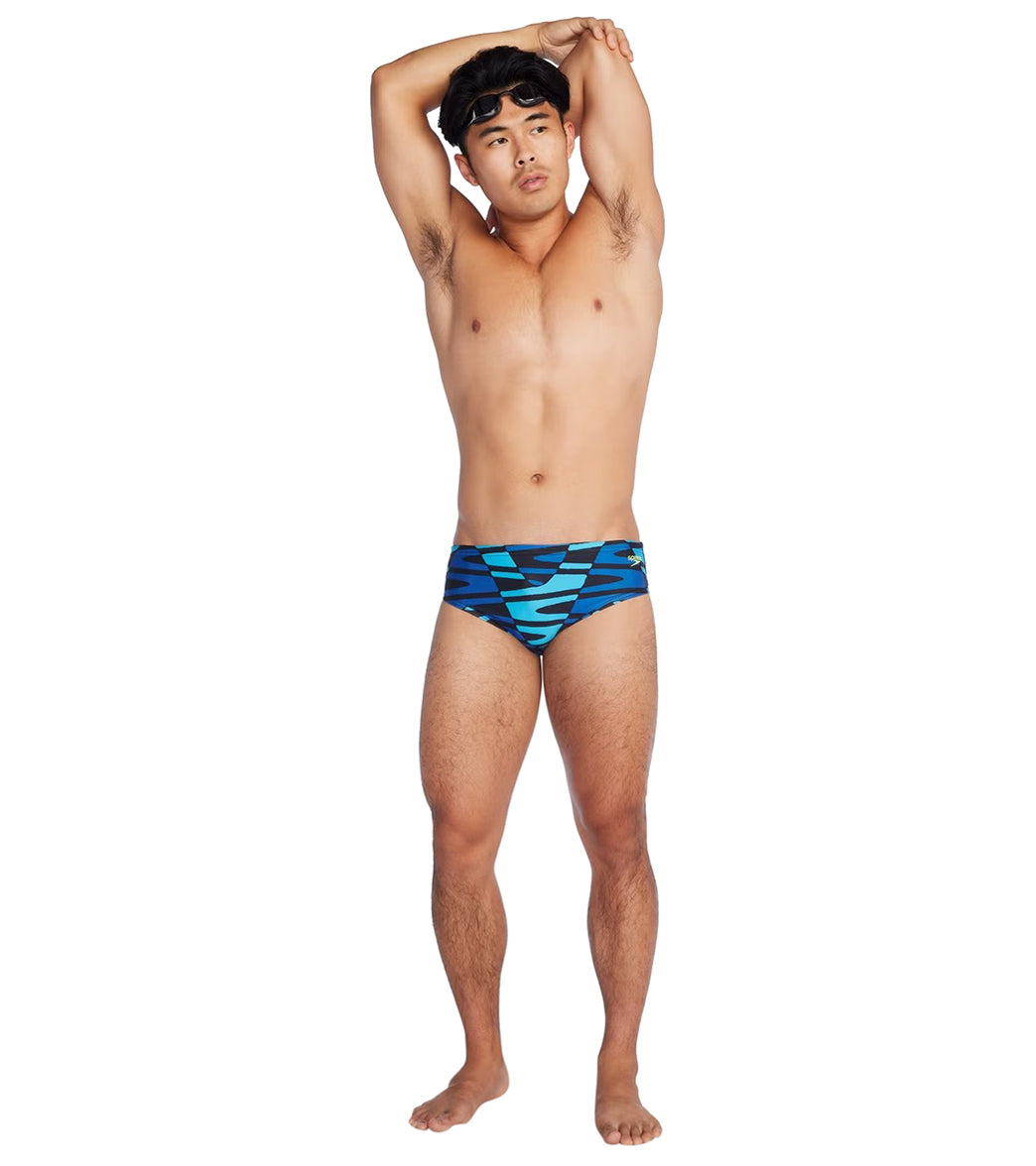 Speedo Men's Disco Boom Brief Swimsuit、mySite、noshort