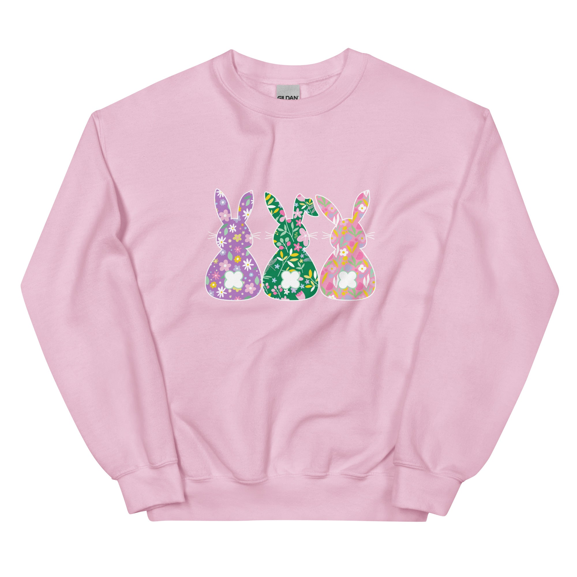 Whimsical Bunnies Crewneck Sweatshirt、mySite、camillekostekn