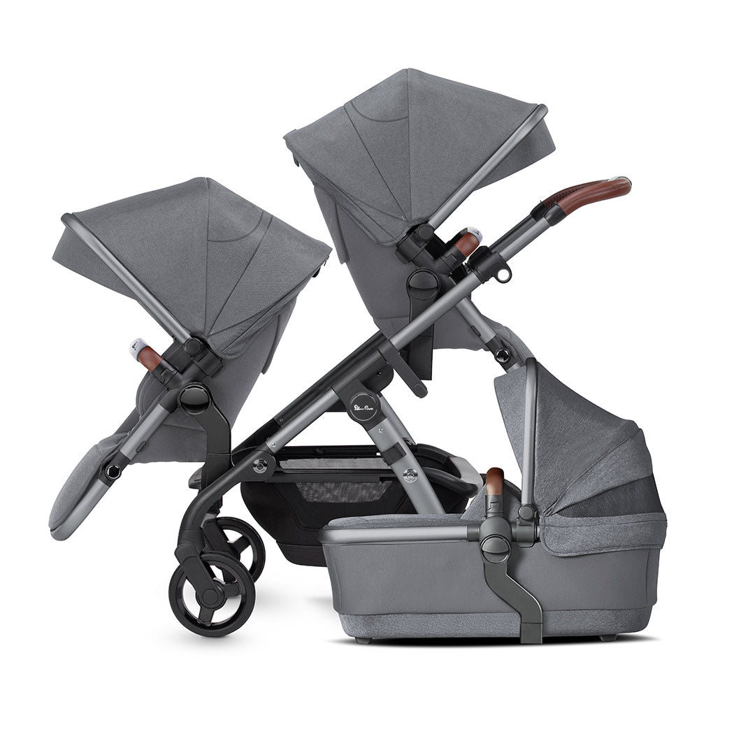  Silver Cross Wave 3 Twin Pushchair - Lunar、mySite、merchandisen