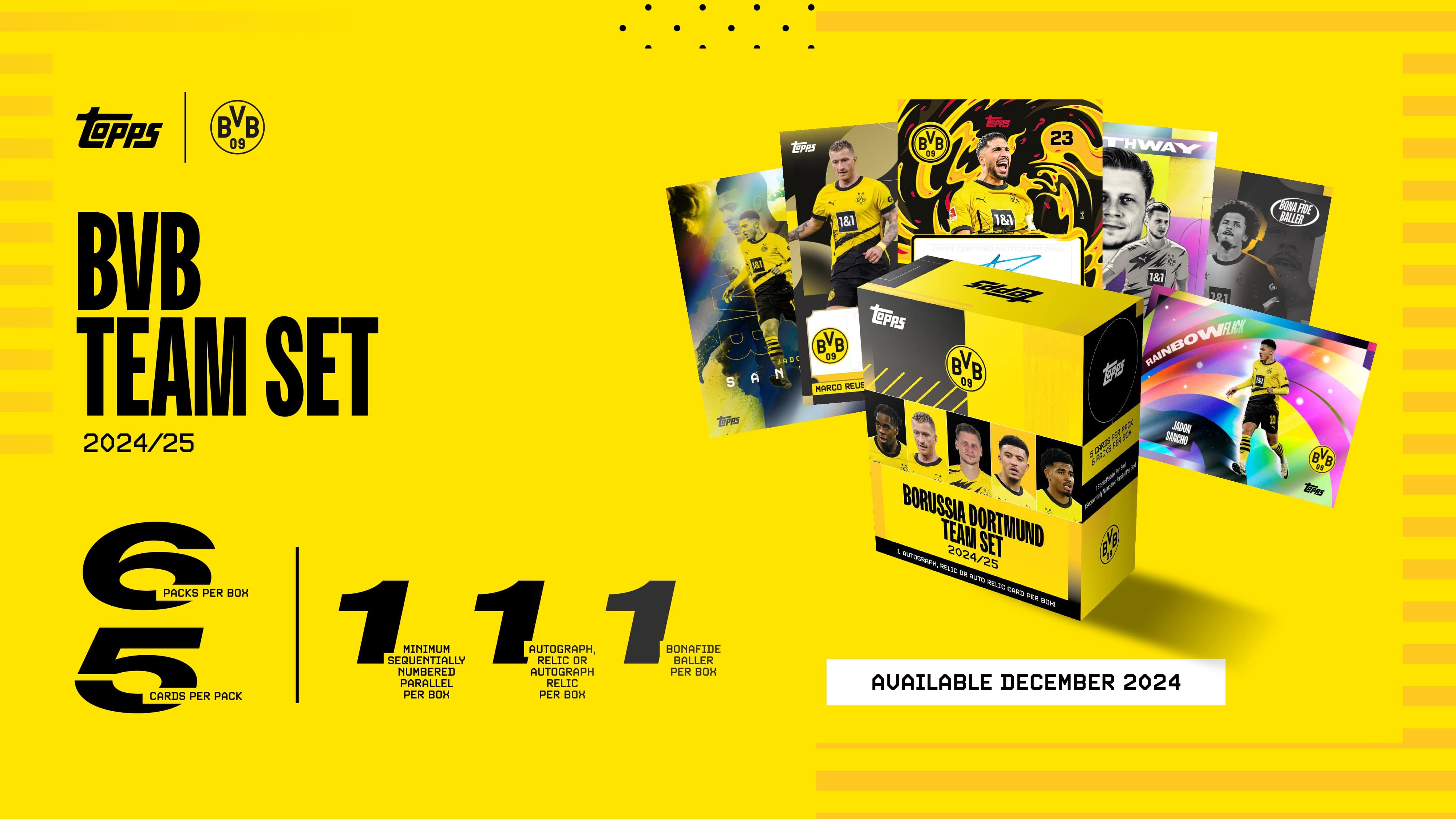 Topps BVB Dortmund Team Set 2024/25、mySite、waistdrama