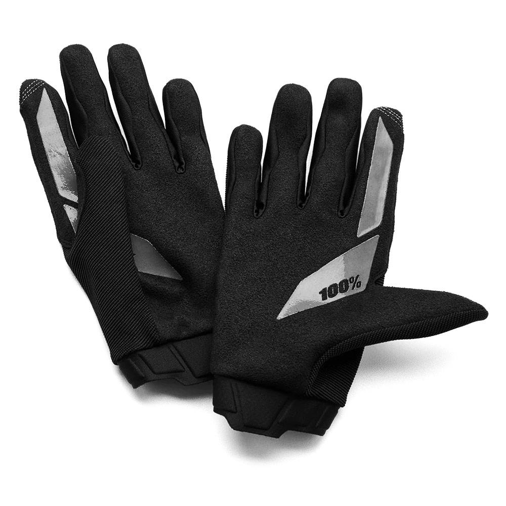  100% Ridecamp Youth Gloves - Black、mySite、merchandisen