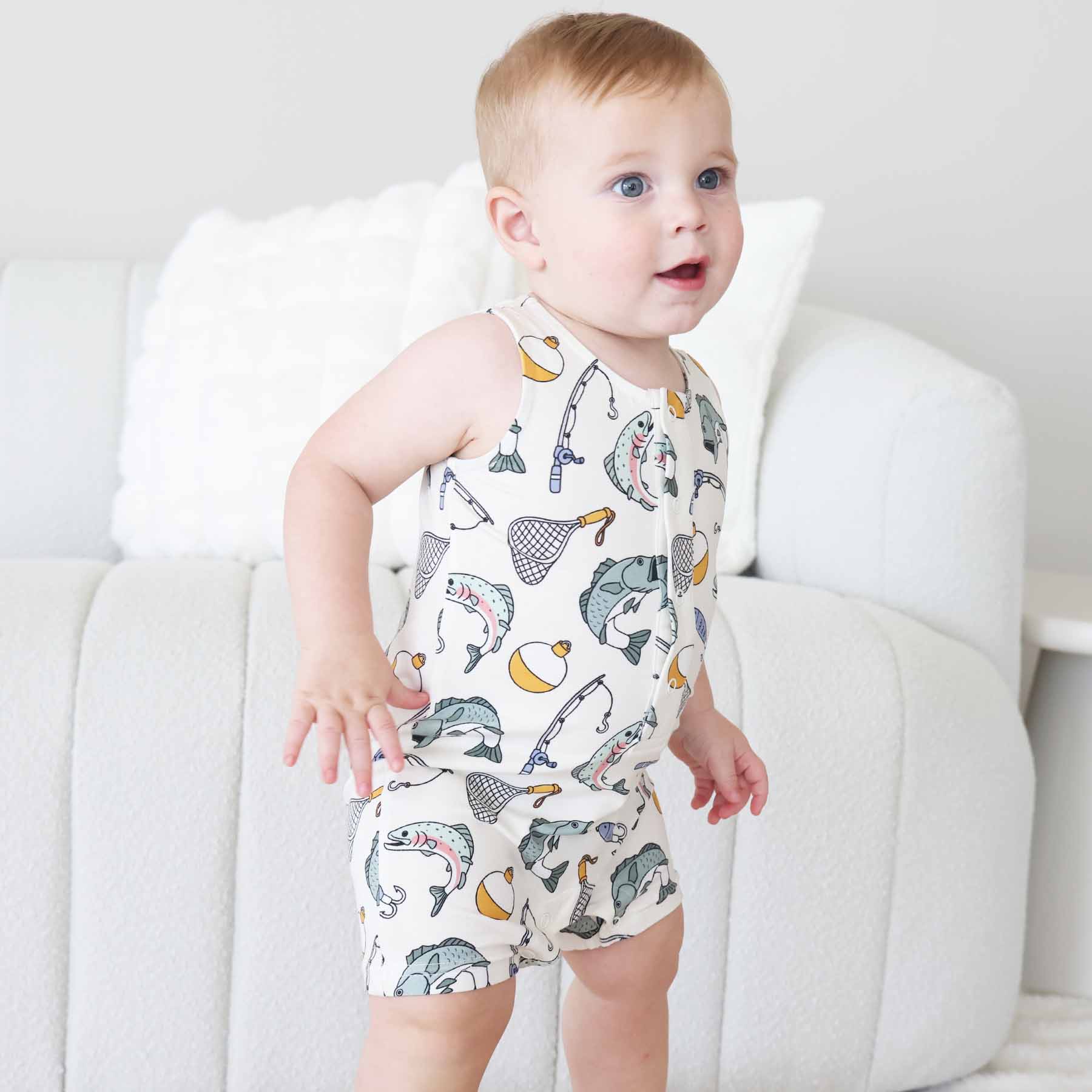  Sleeveless Snap Romper | Catch of the Day、mySite、layawaytickets