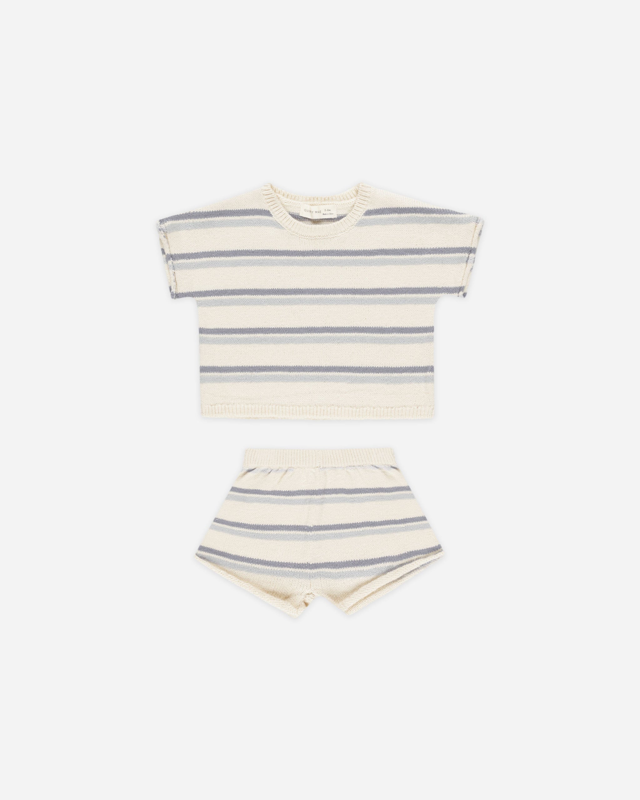  Relaxed Summer Knit Set || Blue Stripe、mySite、layawaytickets