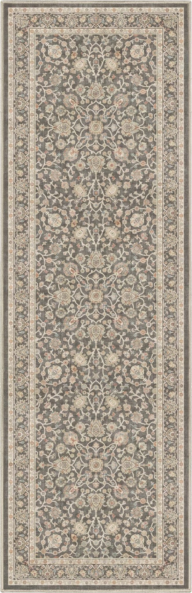 Rome Vintage Oriental Floral Flat-Weave Rug、mySite、gigharbornorthrealestate