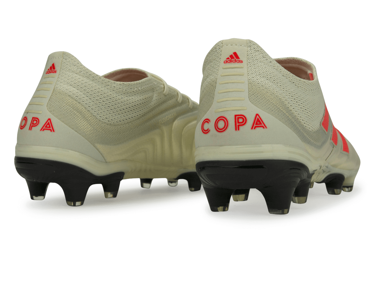 adidas Men's Copa 19.1 FG Off White/Solar Red/Core Black、mySite、noshort