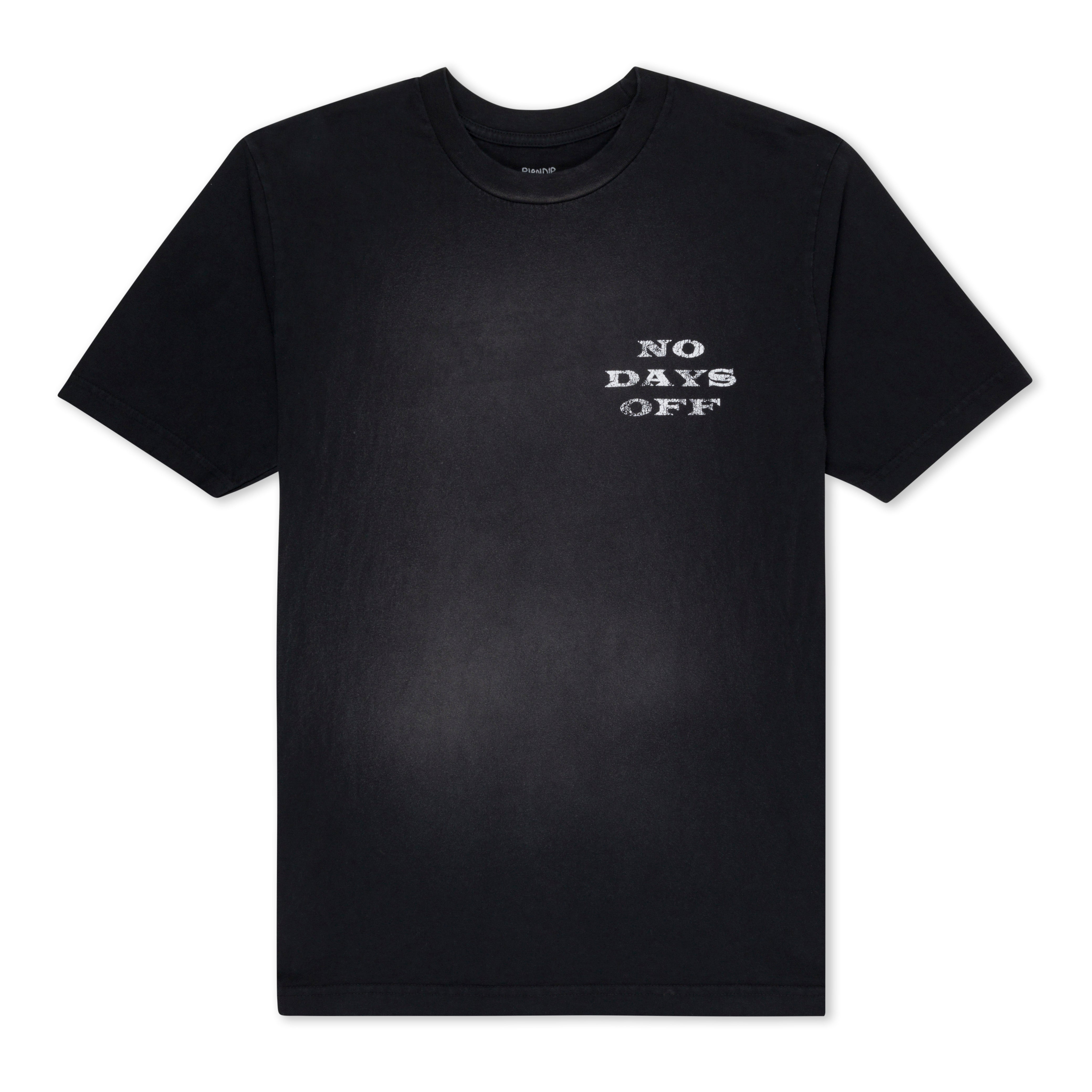  No Days Off Tee (Black Sun Fade)、mySite、merchandisen