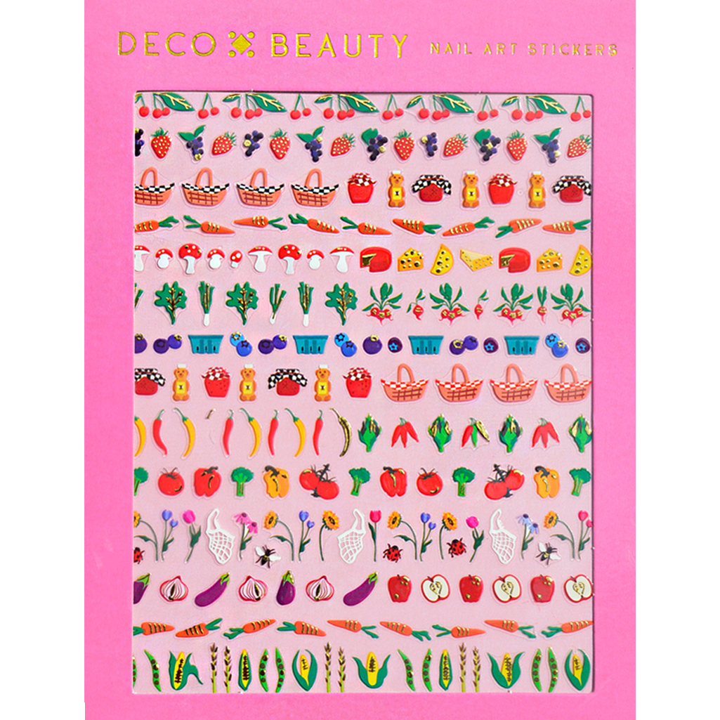  Farmers Market Nail Art Stickers、mySite、ghnorth