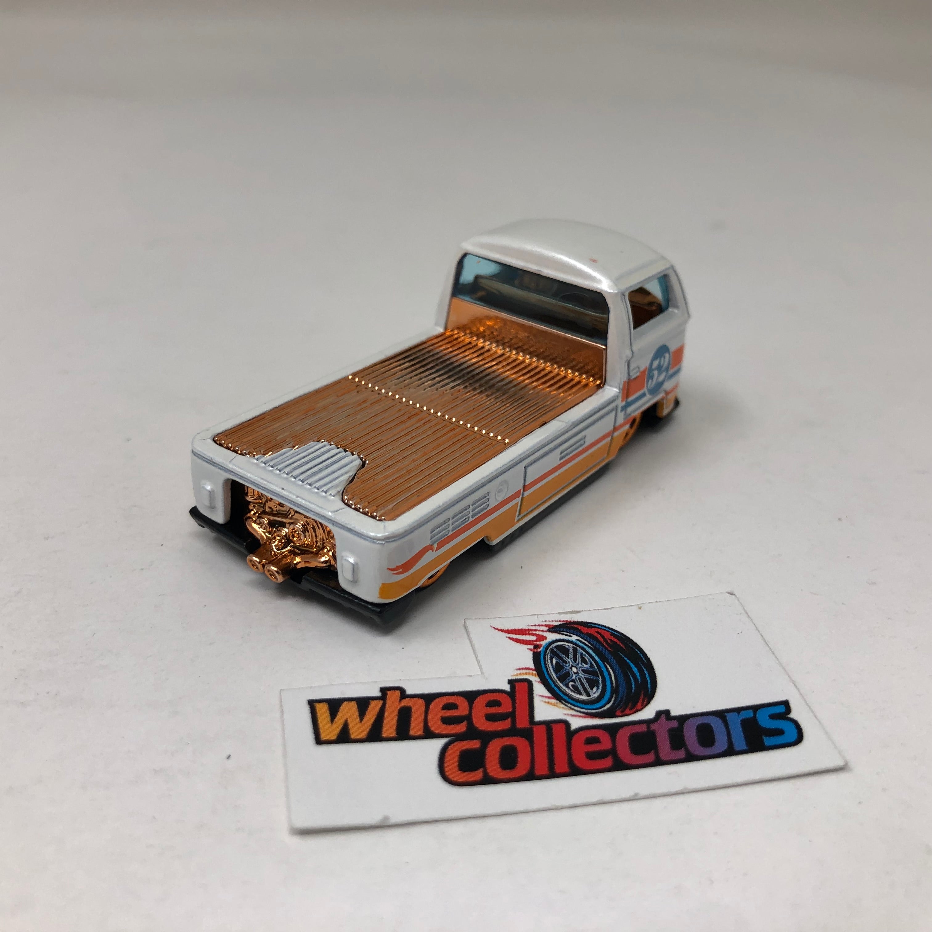 Volkswagen T2 Pickup * White * Hot Wheels Loose 1:64 Scale、mySite、hgirdovlk