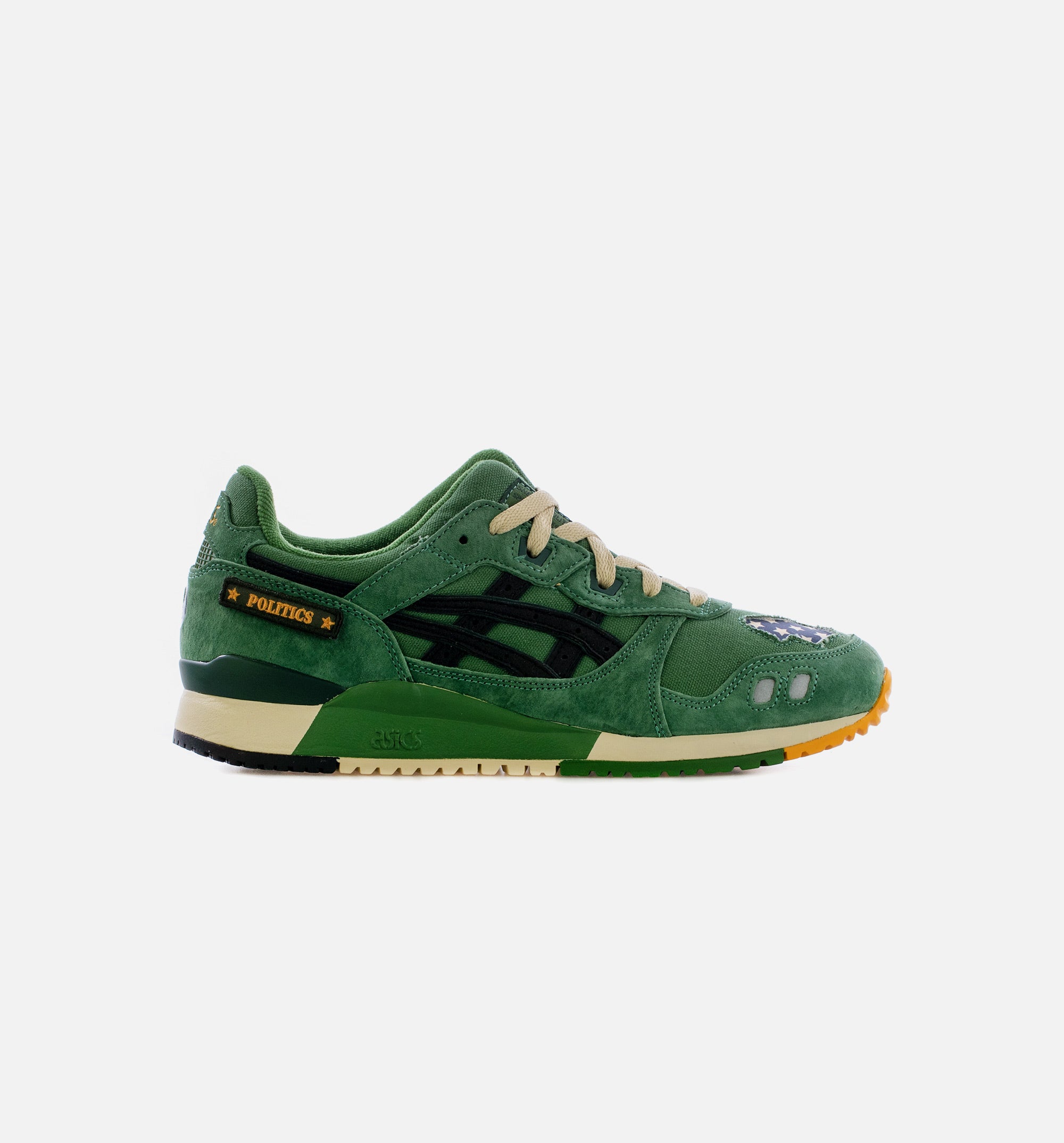 Gel Lyte III Sneaker Politics Mens Lifestyle Shoe - Olive Green、mySite、dreamappss