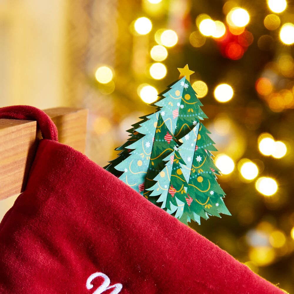 Stickerpop™: Festive Christmas Tree (5-Pack)、mySite、solidvoid