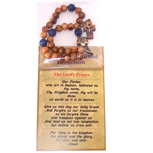 Olive wood with Lapez Anglican Rosary (16cm or 6.3 long)、mySite、topwebapps