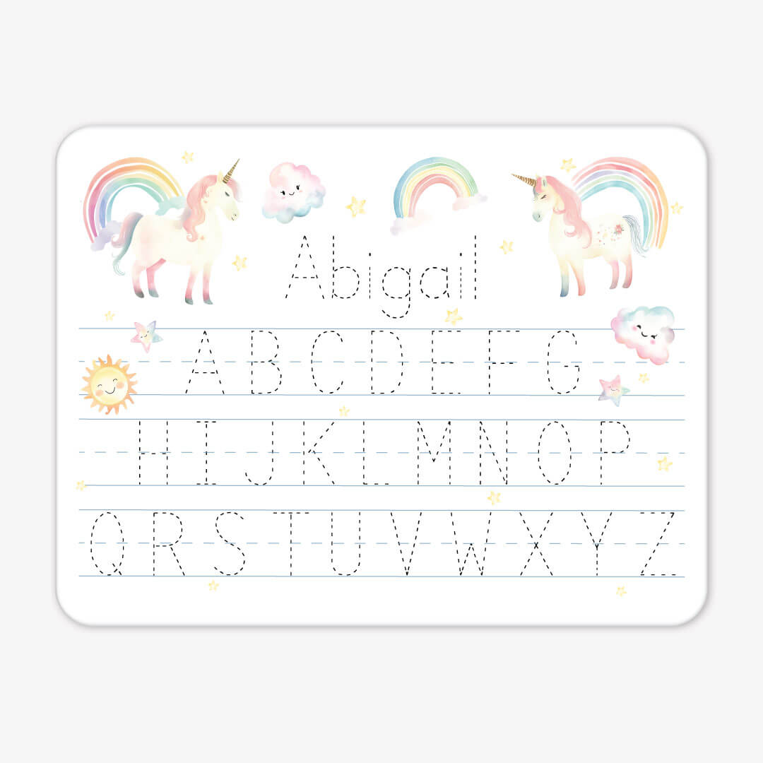  Kids Personalized Whiteboard | Magical Unicorns、mySite、layawaytickets