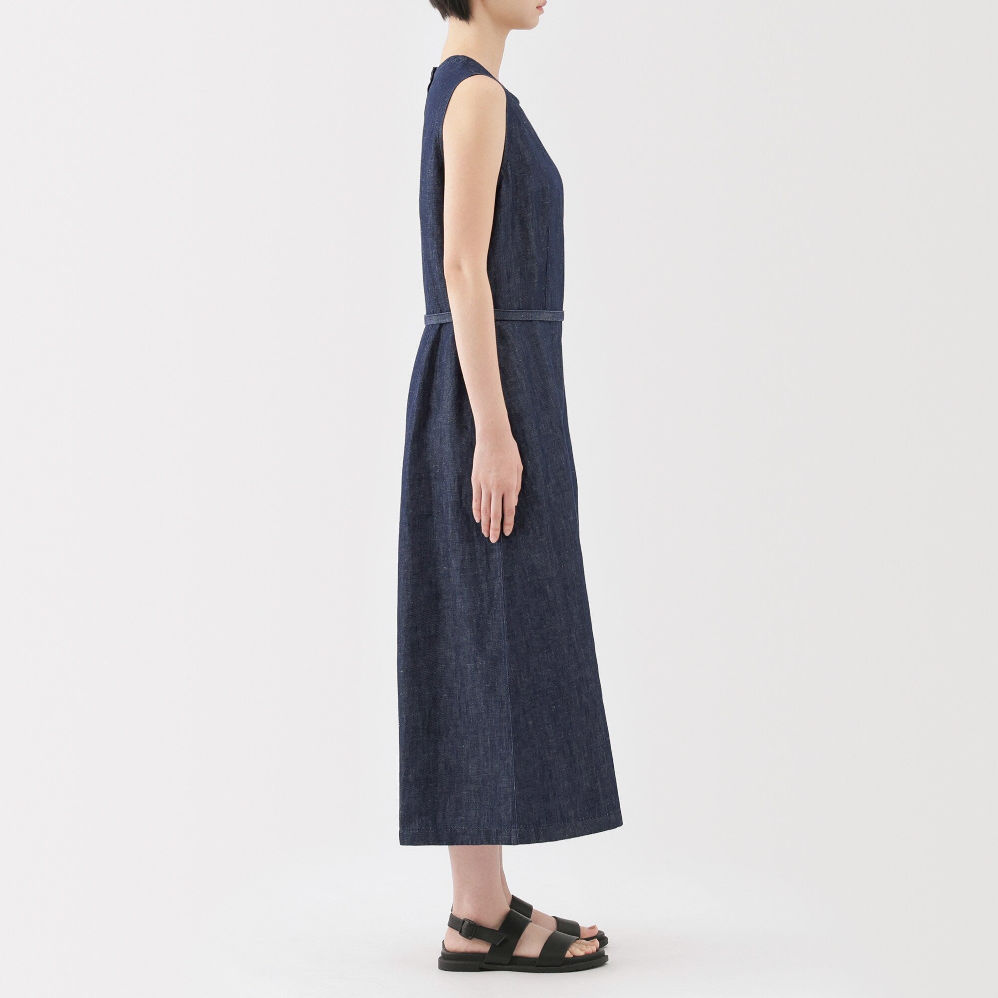  Women's Hemp Blend Denim Jumpsuit、mySite、sugarbowlscore