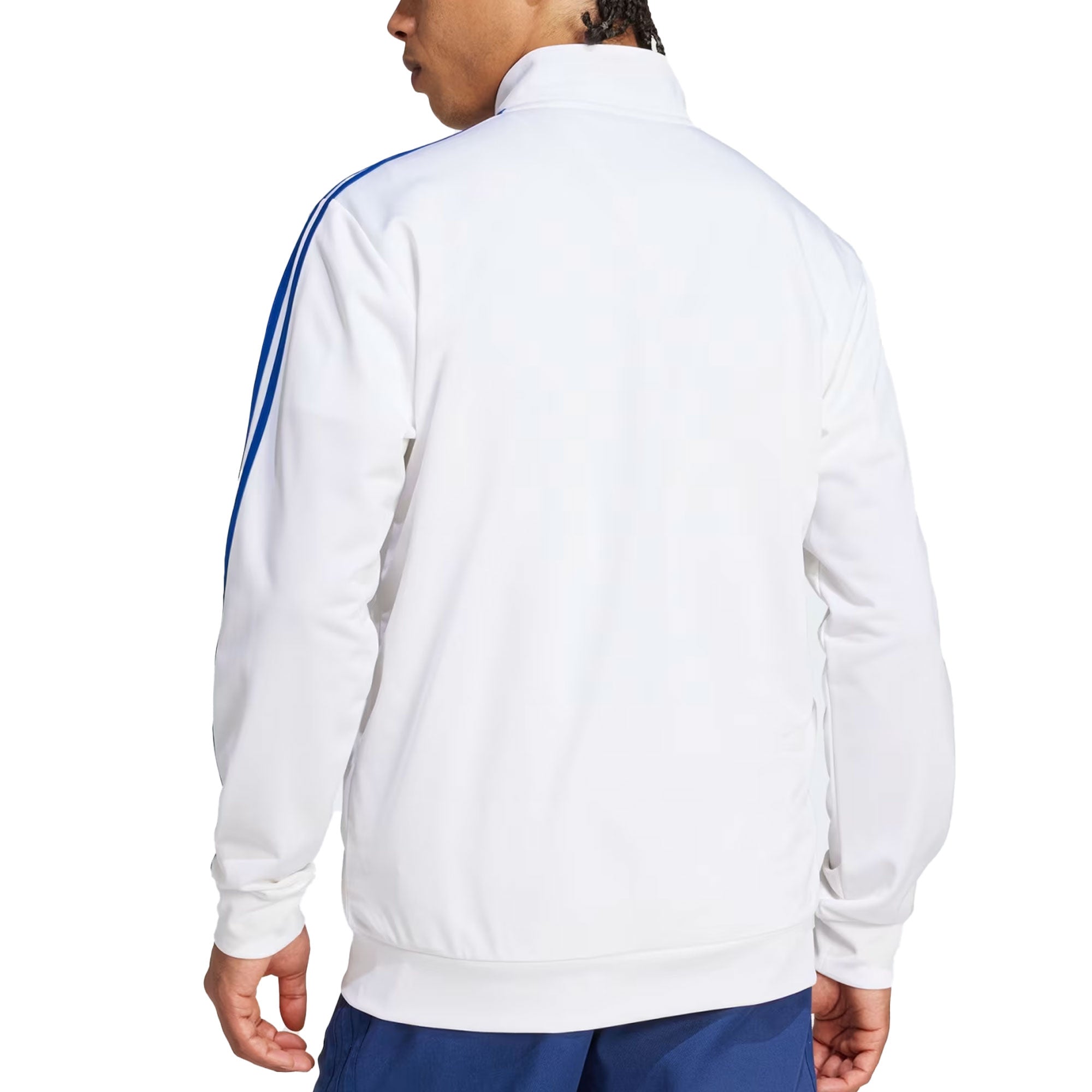 adidas Men's Real Madrid DNA Track Jacket White/Blue、mySite、noshort