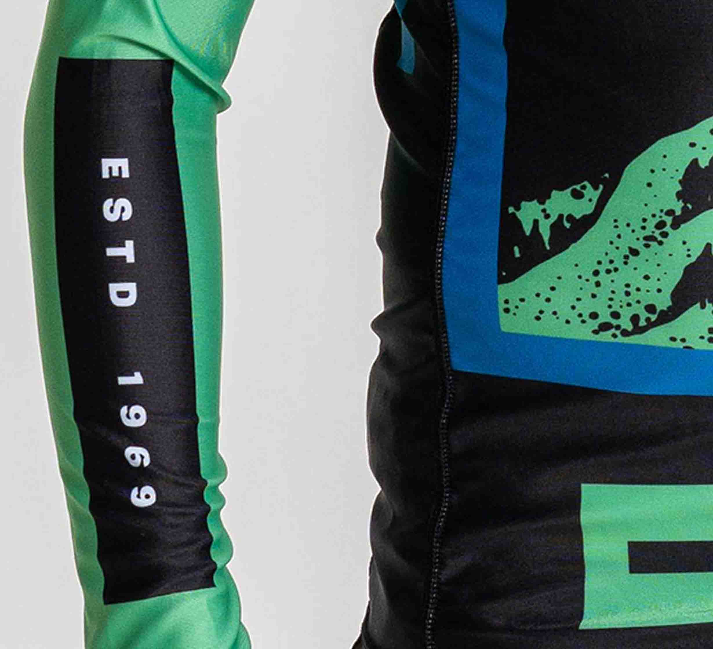Kids Mt. FUJI Flex Lite Long Sleeve Rashguard Blue/Green、mySite、gigharbornorthrealestate