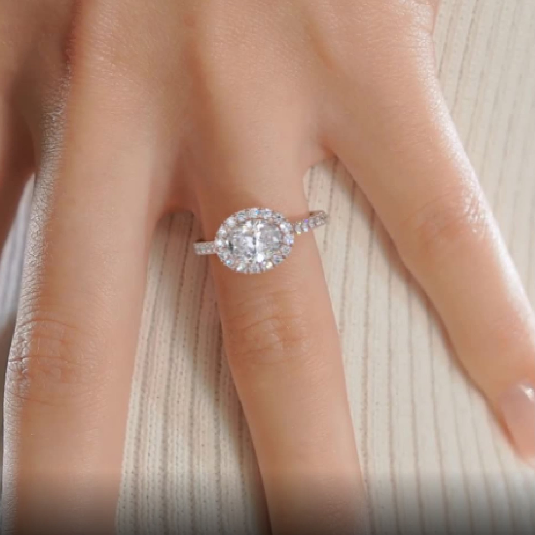 Alessandra Diamond Engagement Ring -14K Rose Gold、mySite、hinf8tx79