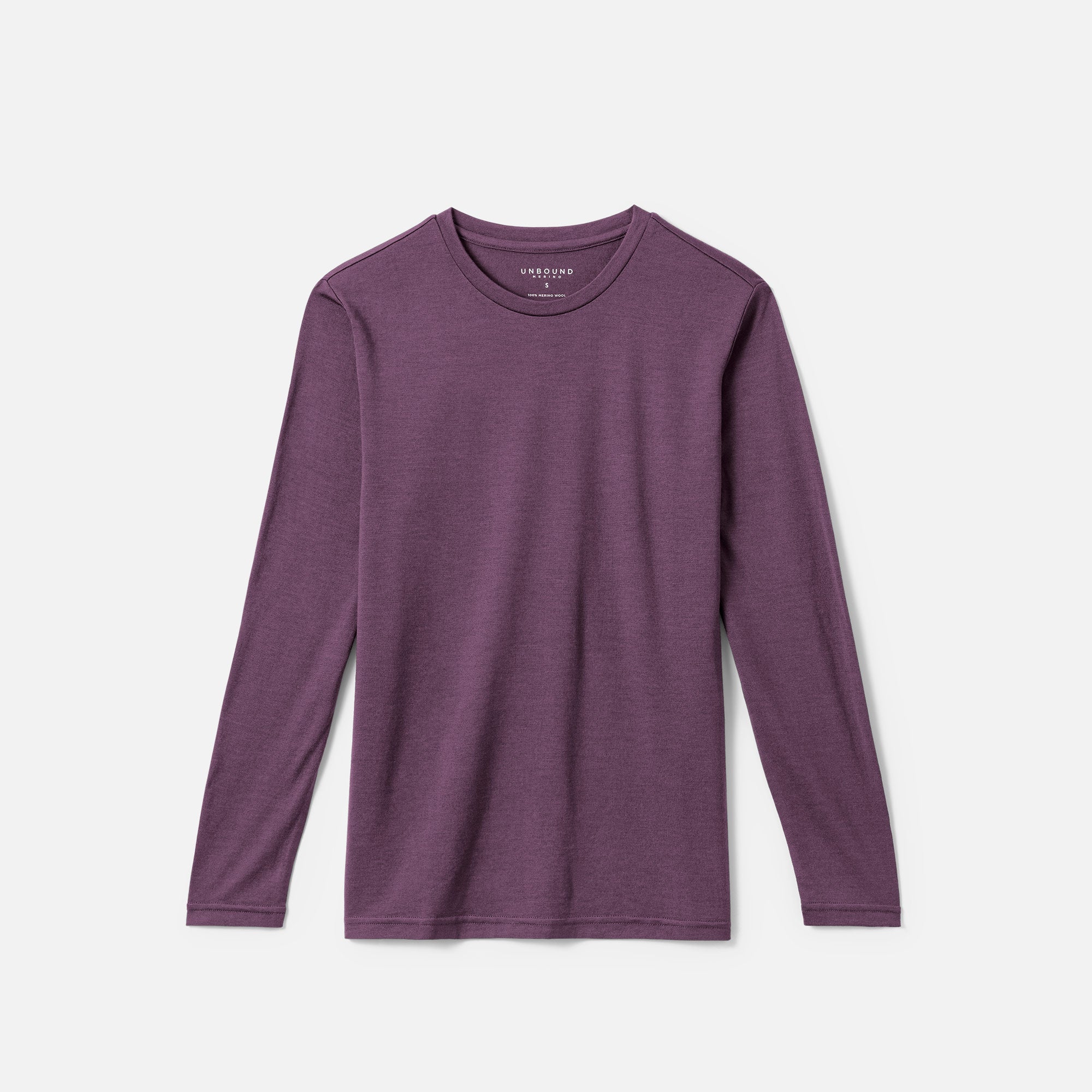 Men's Long Sleeve Merino Crew、mySite、noshort