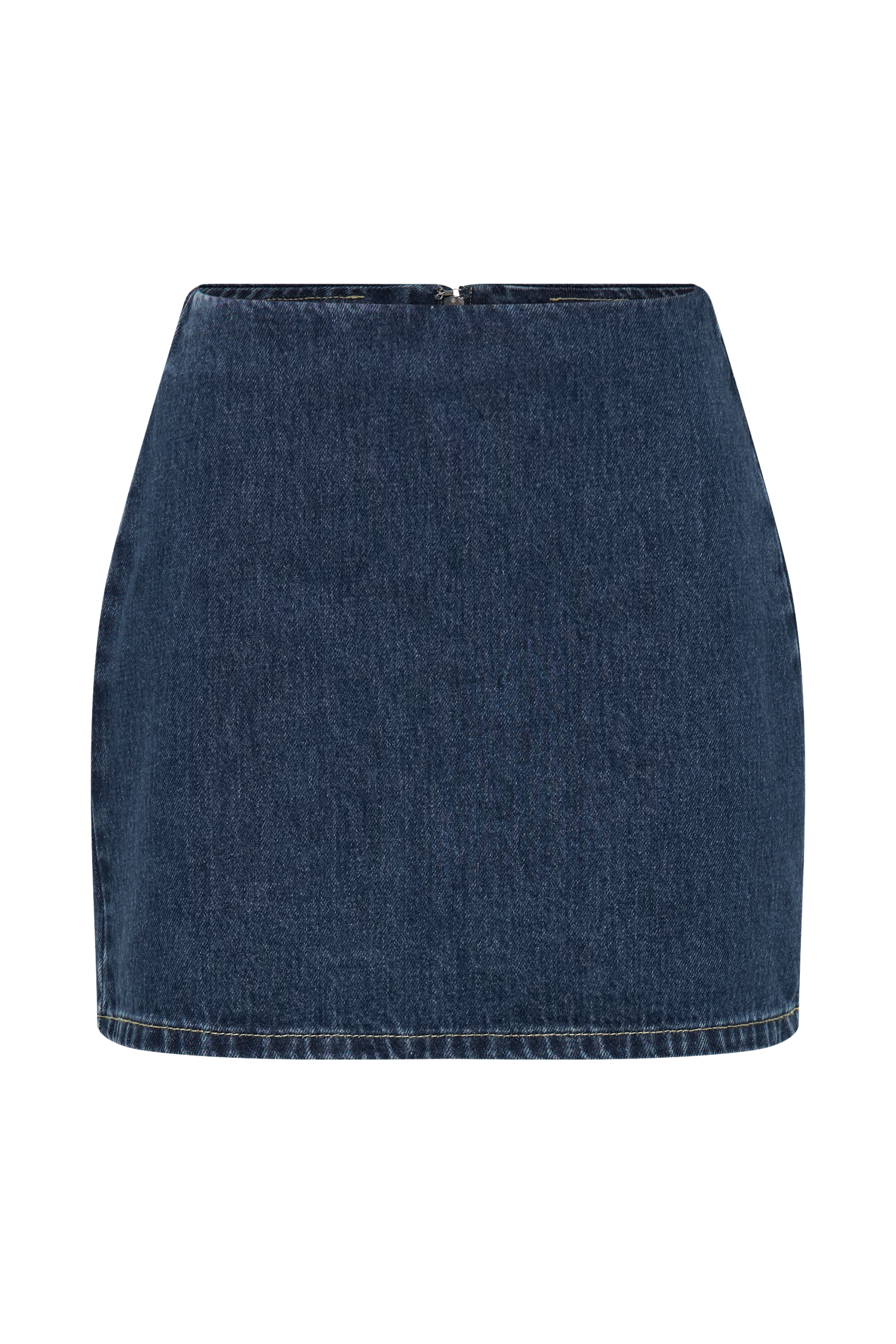 Ellie Denim Mini Skirt - Dark Blue、mySite、solidvoid